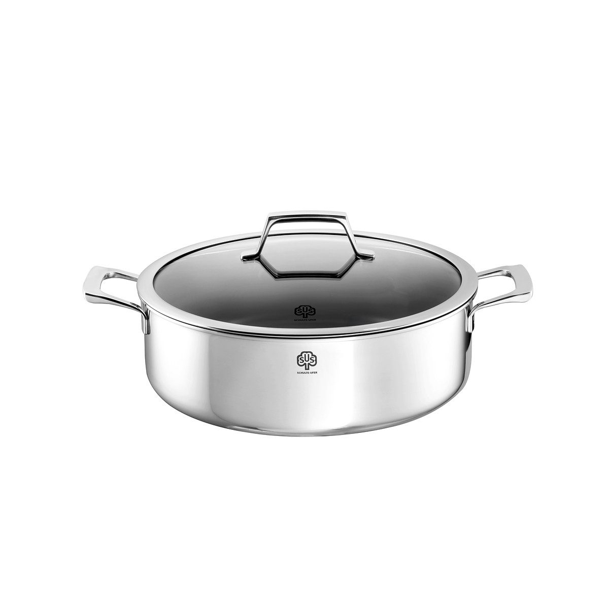 SCHULTE-UFER Schmortopf Quasar, Edelstahl