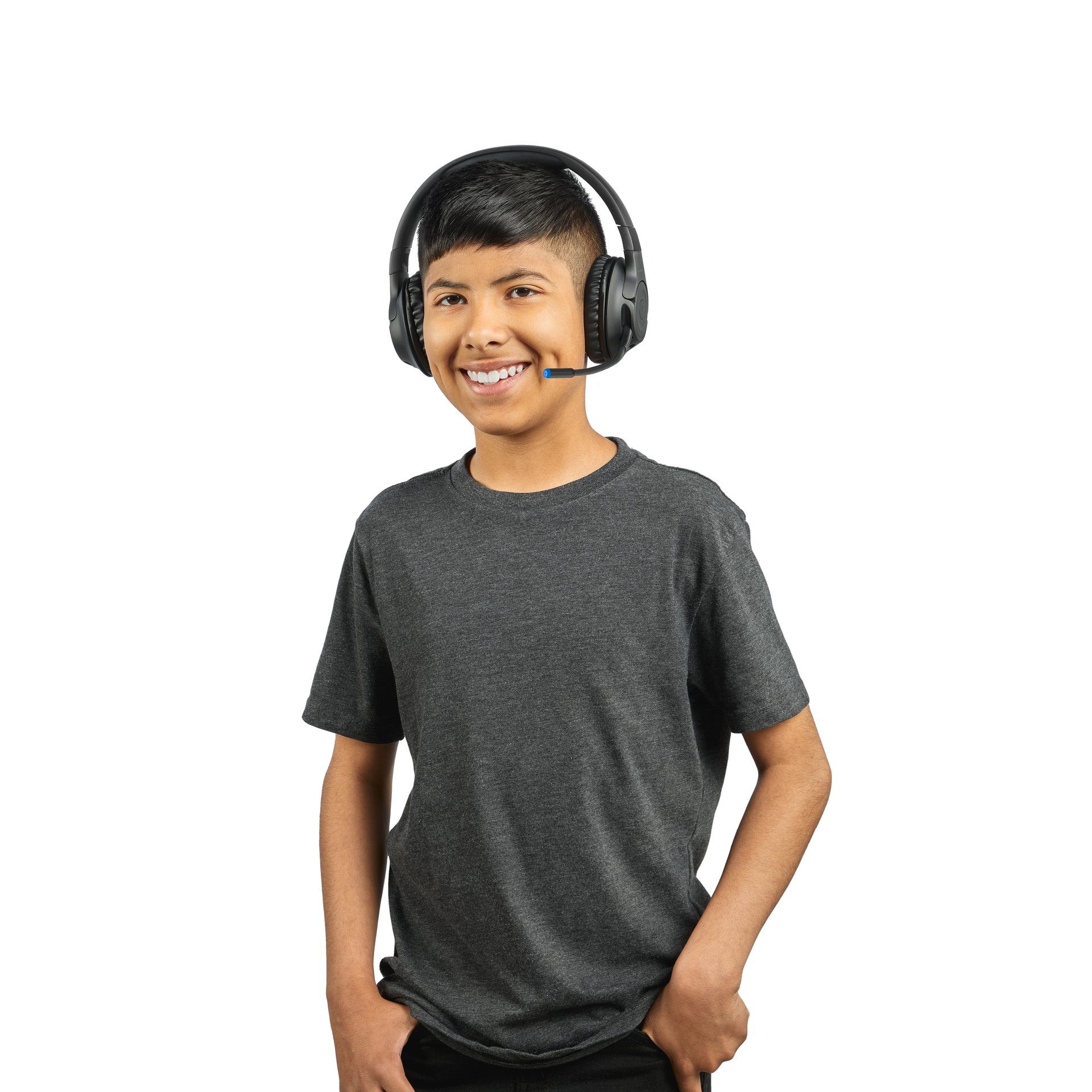 Belkin SOUNDFORM INSPIRE Over-Ear wireless BT Kinder-Kopfhörer Kopfhörer (Stummschaltung) Schwarz