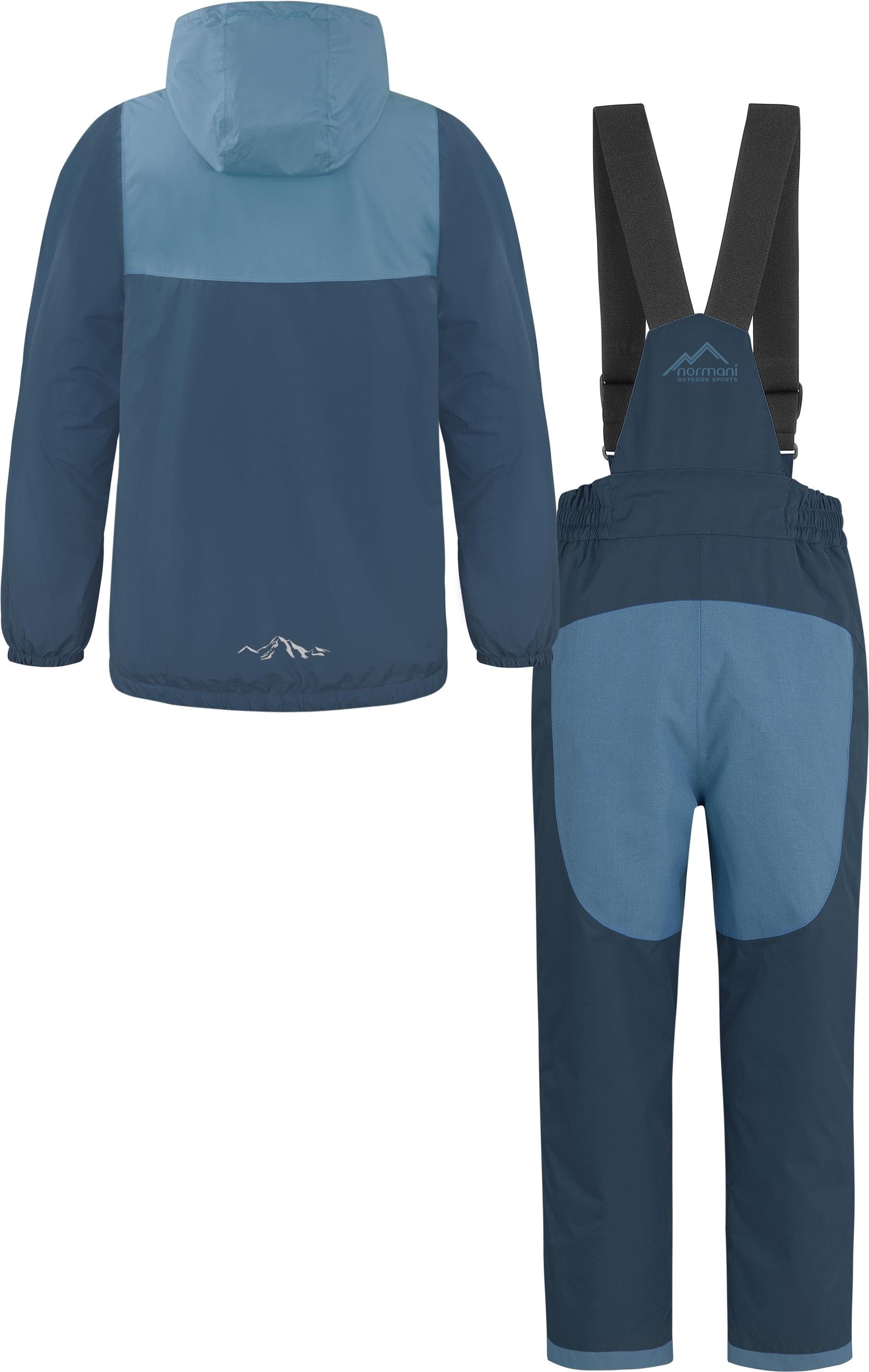 normani Winterjacke Kinder WinterSet Thermohose und Windbreaker Wasserdichte Ski Thermohose und Winterjacke Schneeanzug Ski Set – Bild 2 von 5
