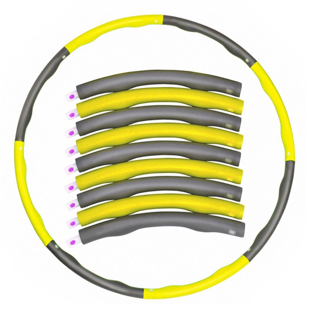 Kunststoffkern für mit Hula-Hoop-Reifen Schaumstoffmantel Hulahoop Erwachsene Reifen SHG