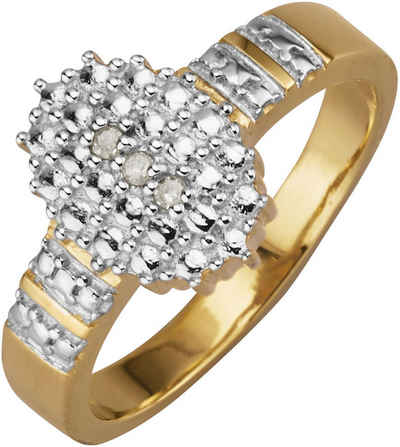 Firetti Diamantring Schmuck Geschenk Silber 925 Damenring Ring, mit Diamanten