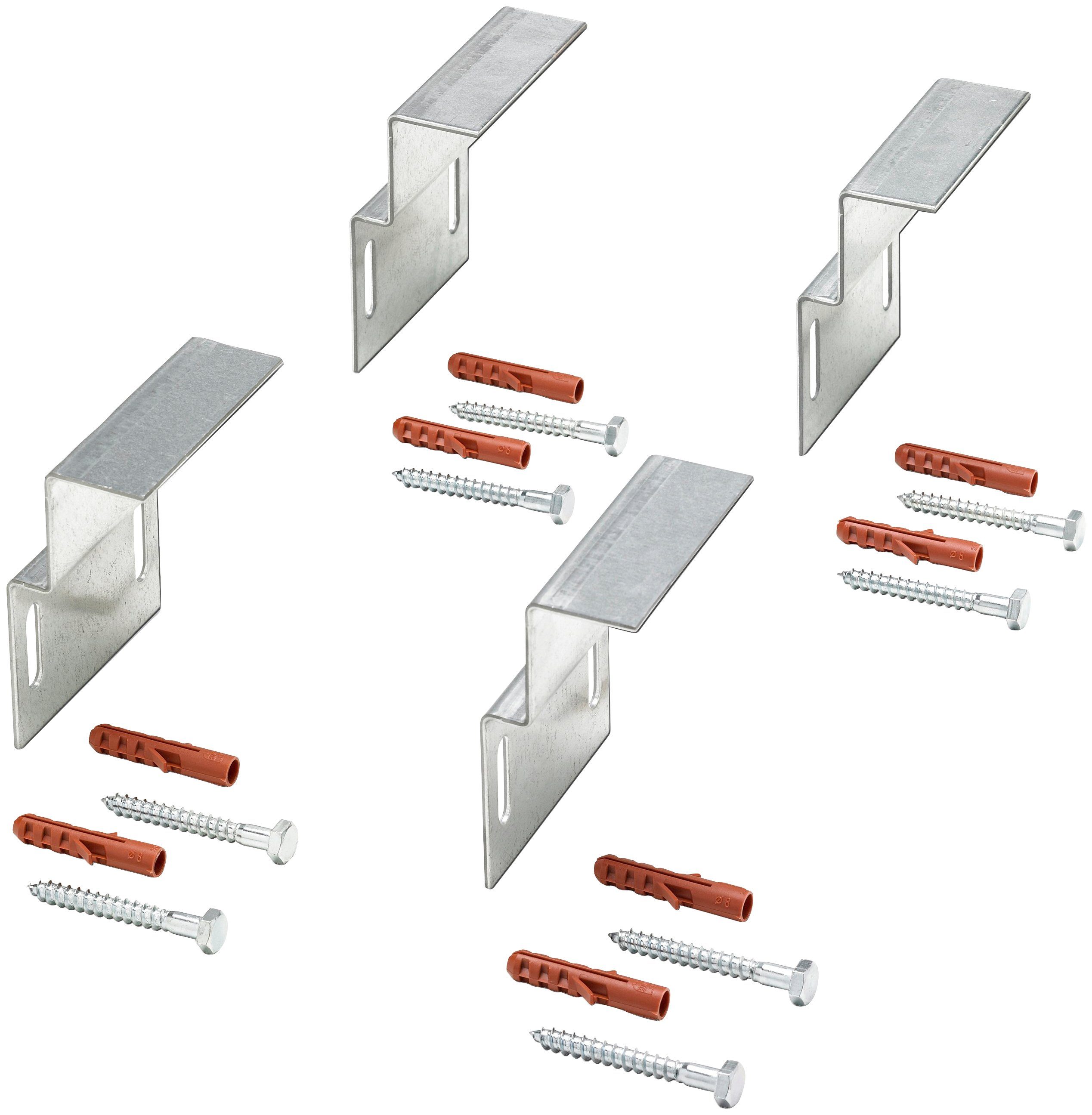 Whirlpools (Set, Bade-/Duschwannen OTTOFOND 4-St), und für Wandhalter,