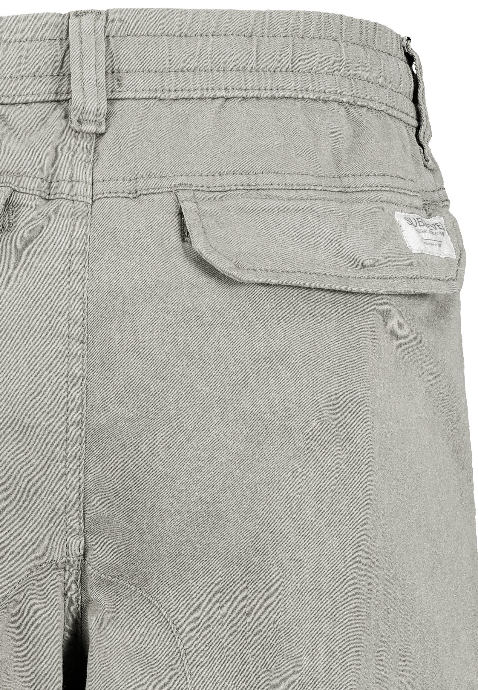SUBLEVEL Cargohose mit elastischen Bündchen und Kordelzug Jogger Pants