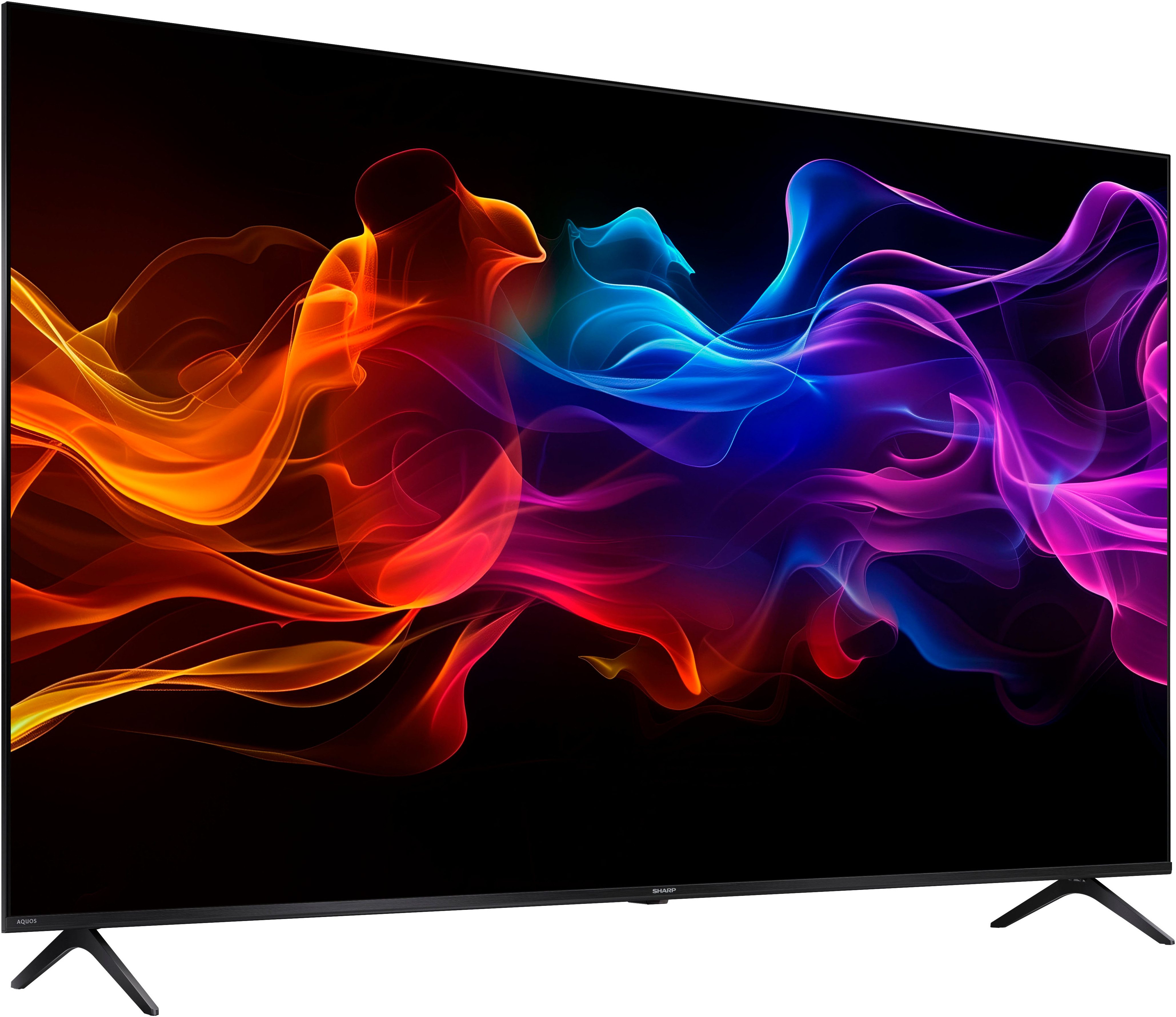Sharp 4T-C65HPx QLED-Fernseher (164 cm/65 Zoll, 4K Ultra HD, Smart-TV, Google TV)