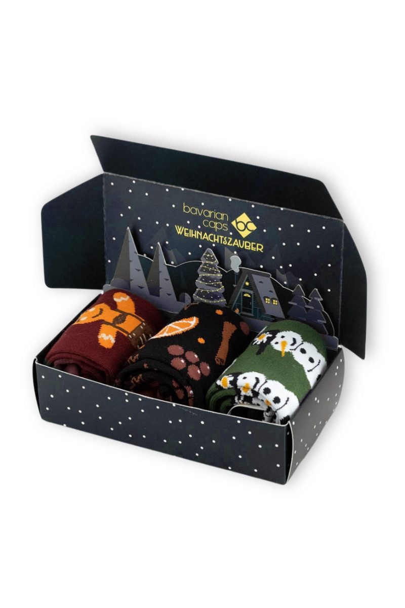 Bavarian Caps Традиционные носки Носкиbox - WEIHNACHTSZAUBER