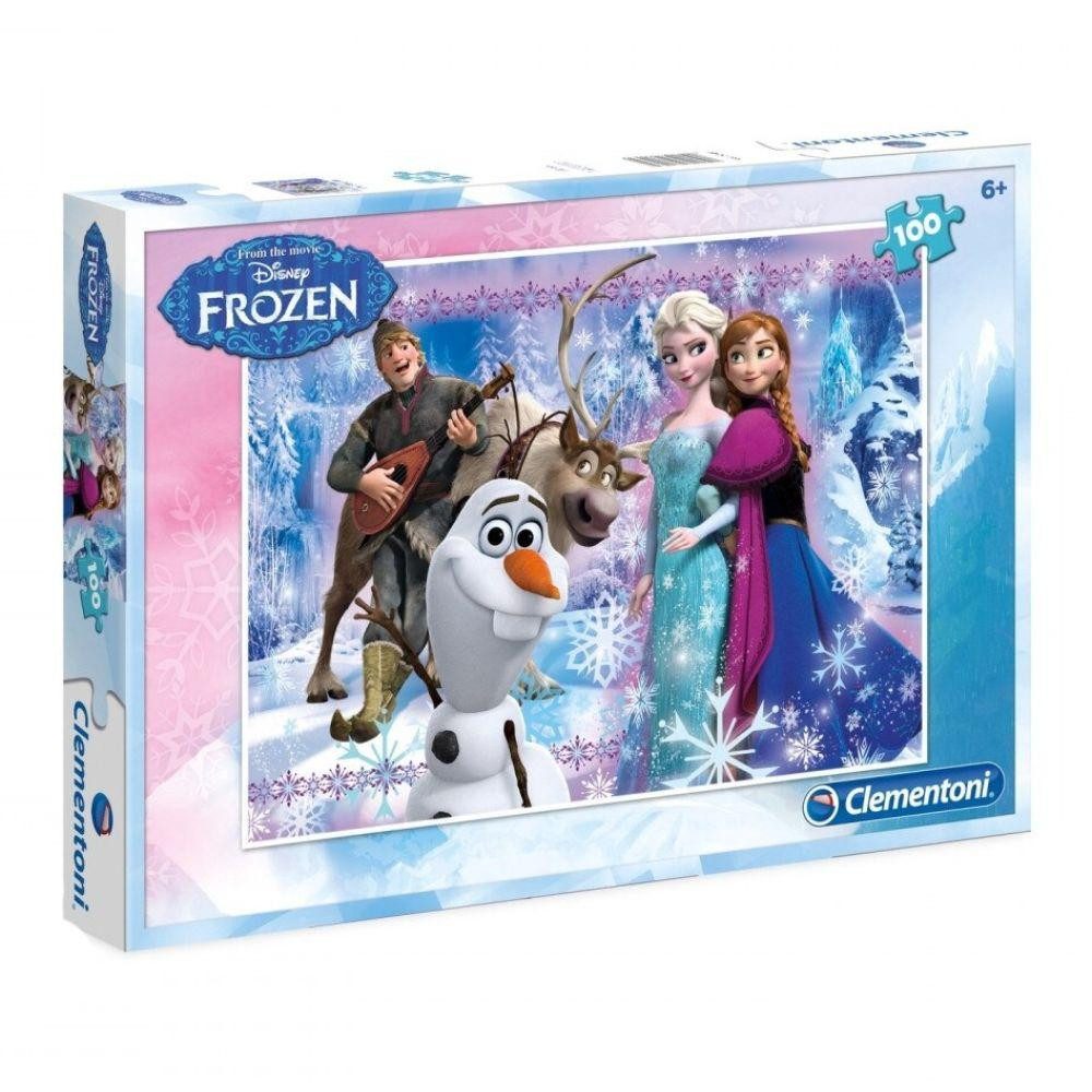 Clementoni® Puzzle Die Eiskönigin (100 Teile) - Disney Frozen, Puzzleteile