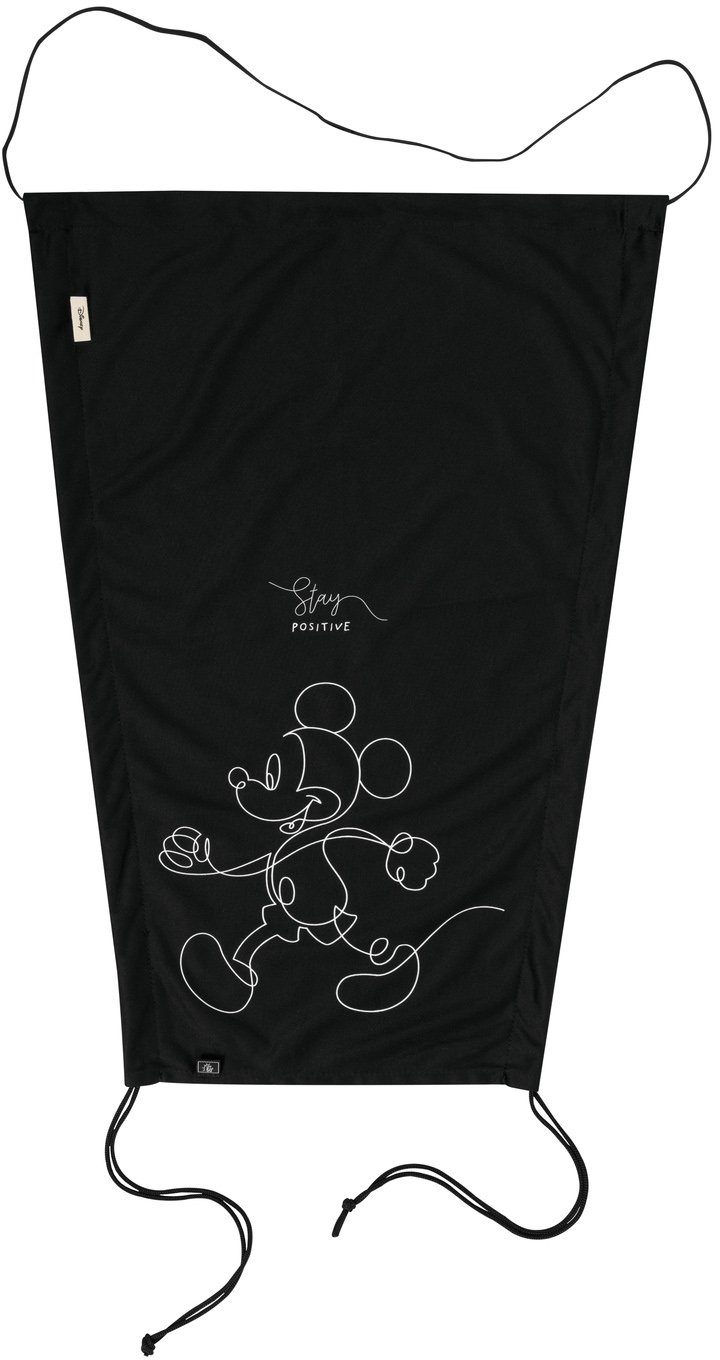 Hauck Sonnensegel Sunshade, Mickey Mouse black, für Kinderwagen oder Babywanne