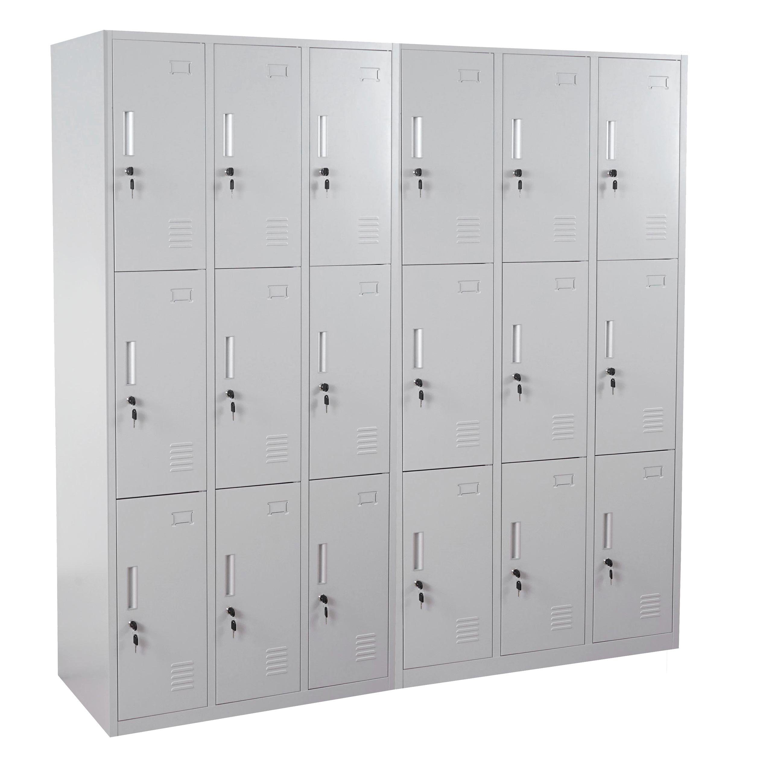 MCW Mehrzweckschrank »Preston T829-18« Metallschrank, Drehriegelschloss