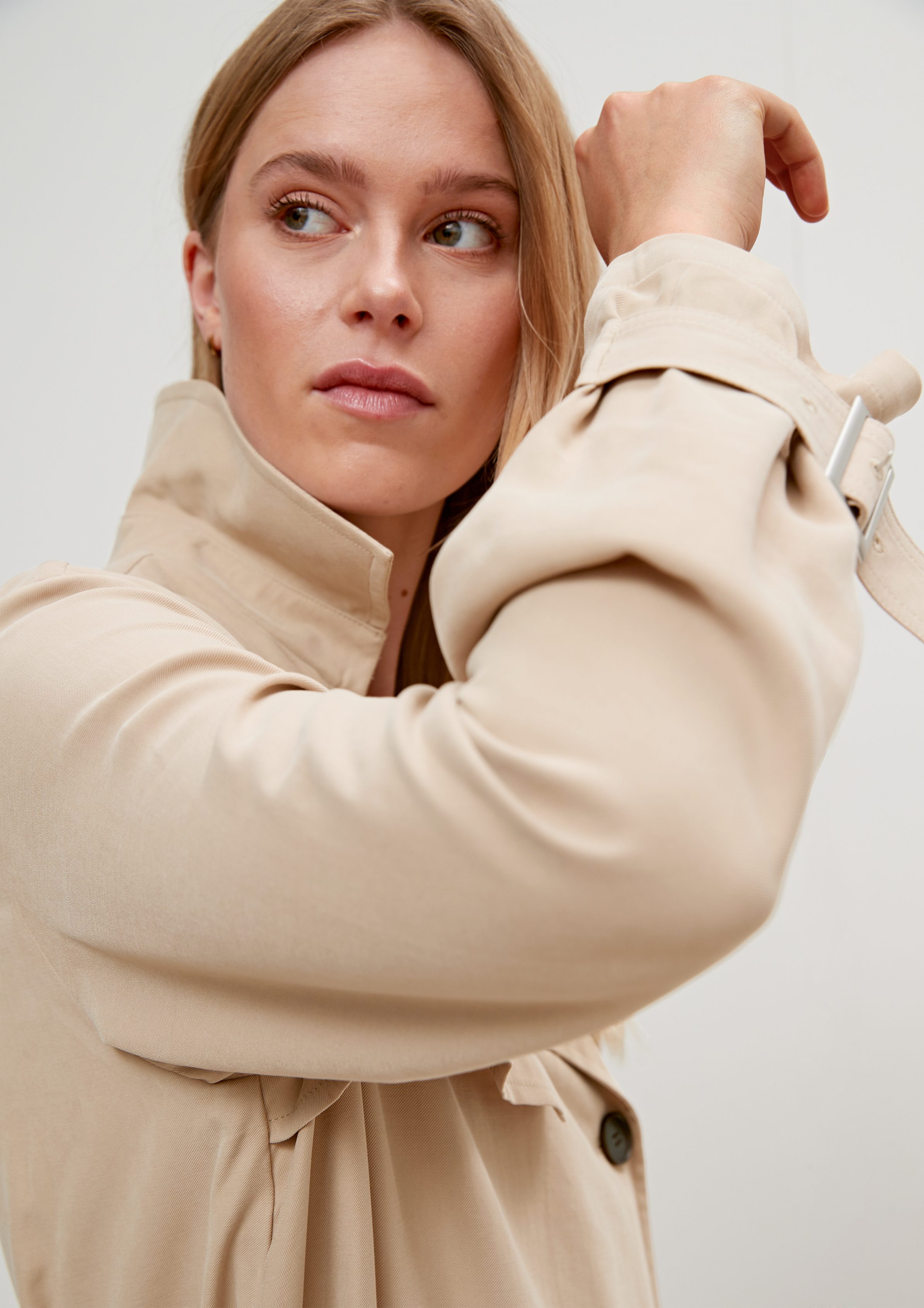 comma casual identity Langmantel Trenchcoat aus günstig online kaufen