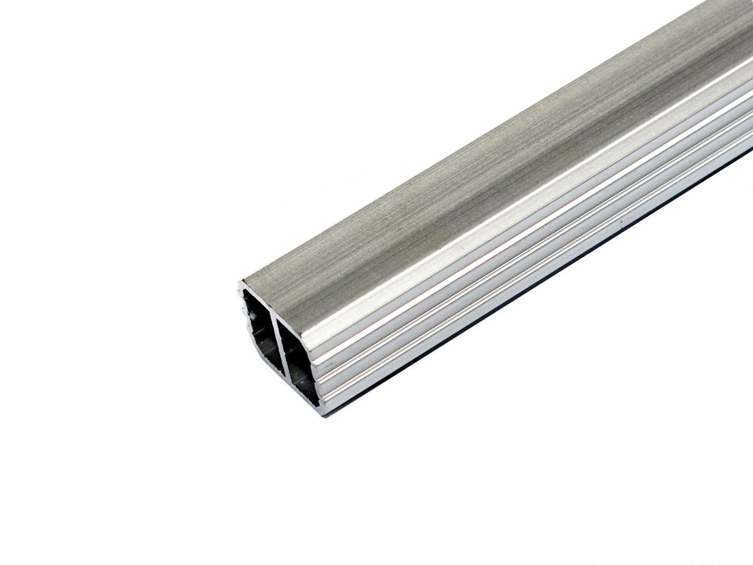 WPC Profi Zaunpfosten Sichtschutz Abstandhalter Startschiene Alupfosten Garten Länge 90 cm, (1-St)