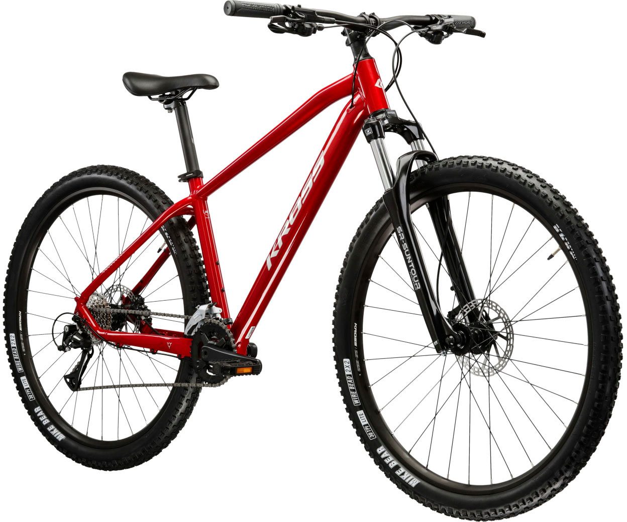 Kross Mountainbike Hexagon 4.0, 16 Gang Shimano ACERA M3020 Schaltwerk, Kettenschaltung