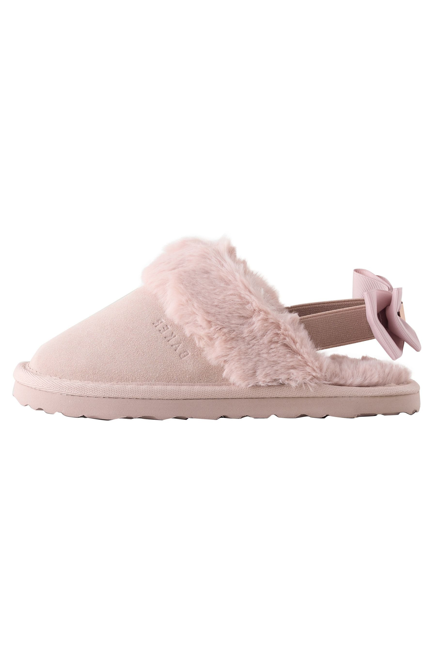 Baker by Ted Baker Baker by Ted Baker Veloursleder-Pantoletten Hausschuh (1-tlg)