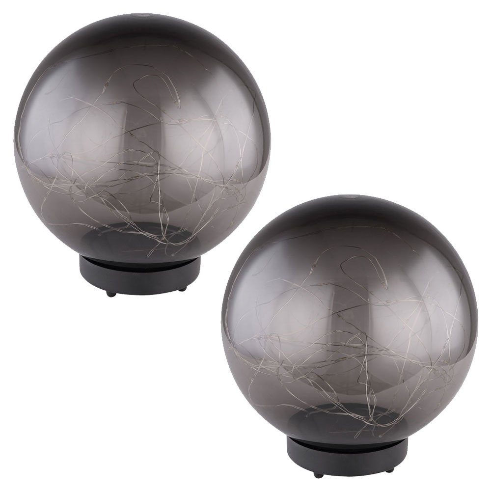 GLOBO LIGHTING LED Solarleuchte, LED-Leuchtmittel fest verbaut, Warmweiß, 2 günstig online kaufen