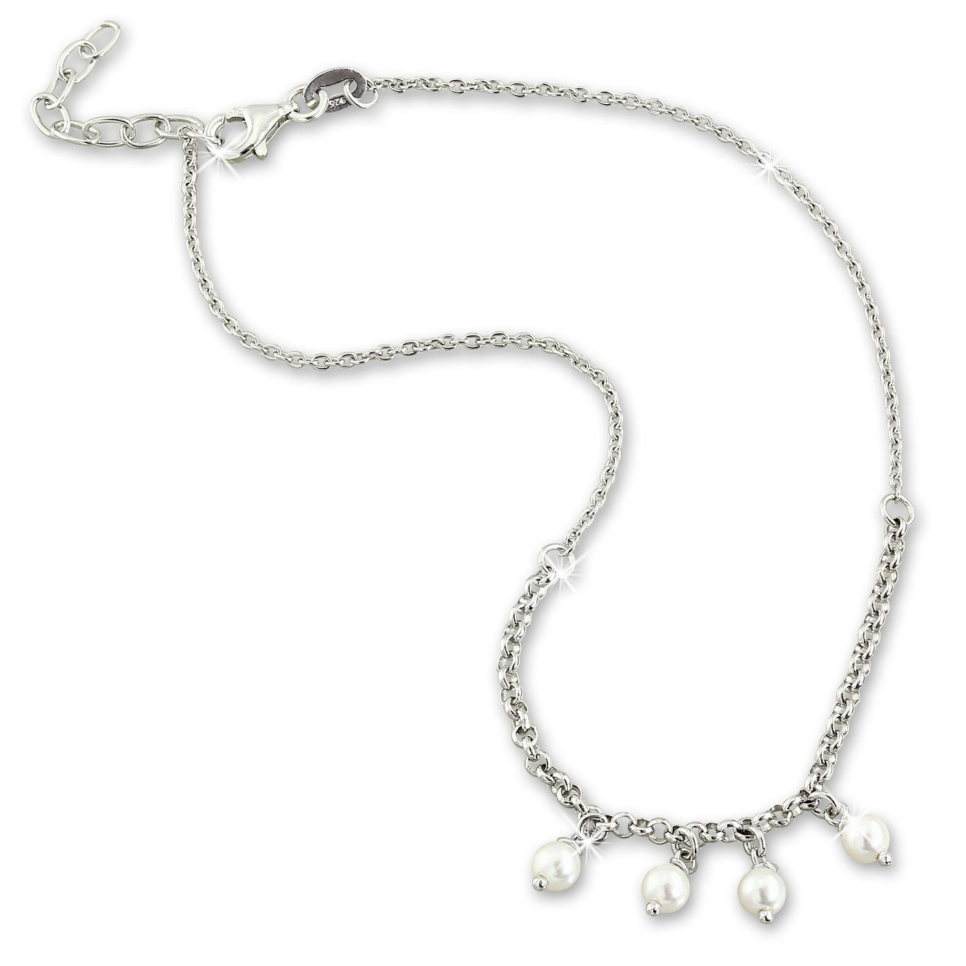 SilberDream Fußkette mit Anhänger SilberDream Damen günstig online kaufen
