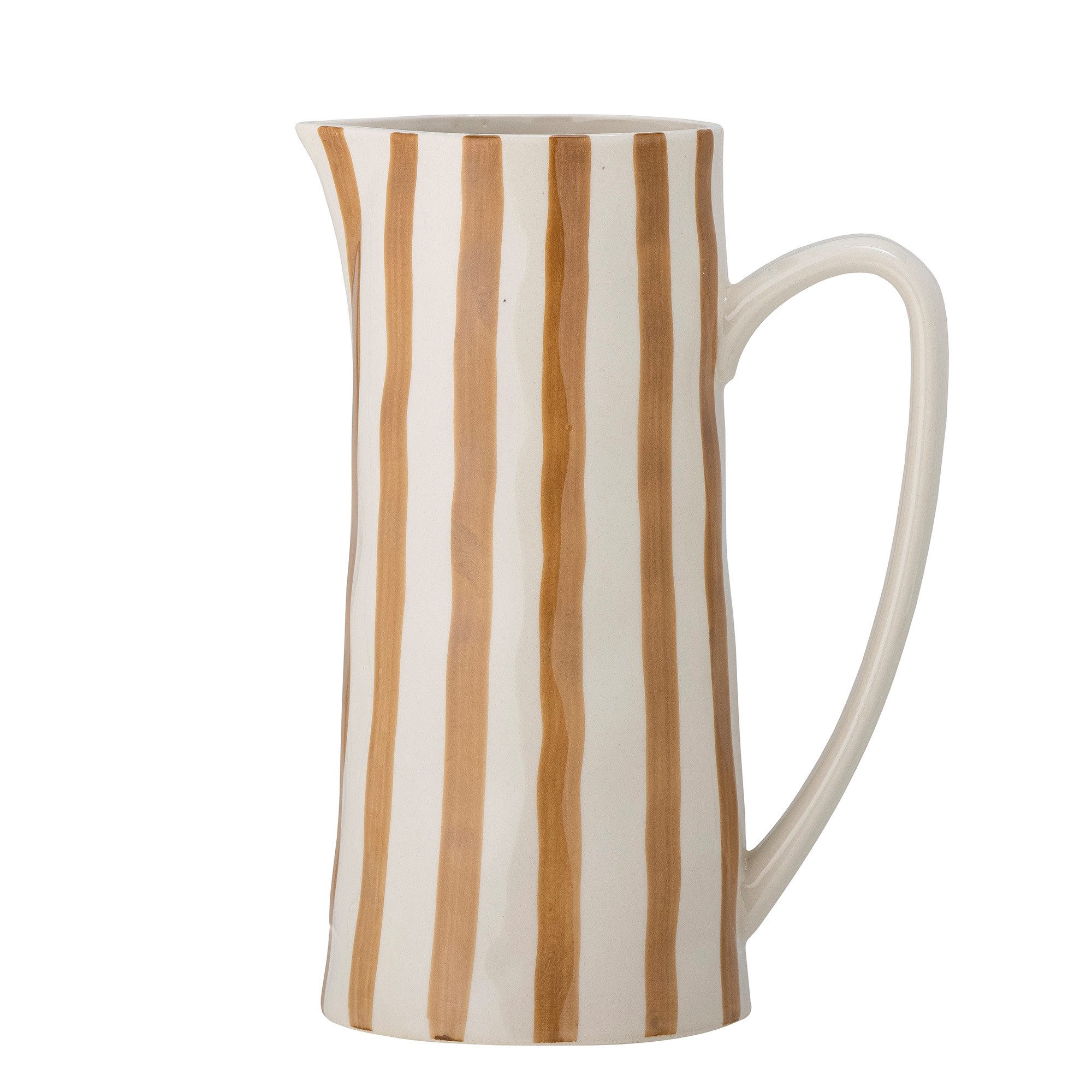 Bloomingville Milchkanne Bloomingville Begonia Krug, Braun, 1300 ml, 0 l
