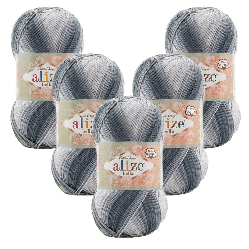 5 x ALIZE Bella Batik 2905