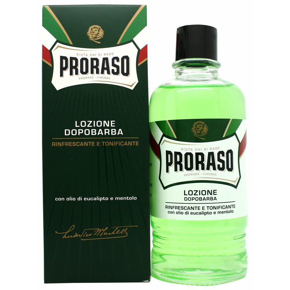 After-Shave Splash PRORASO Lotion After Proraso Green Shave 400ml - Refreshing