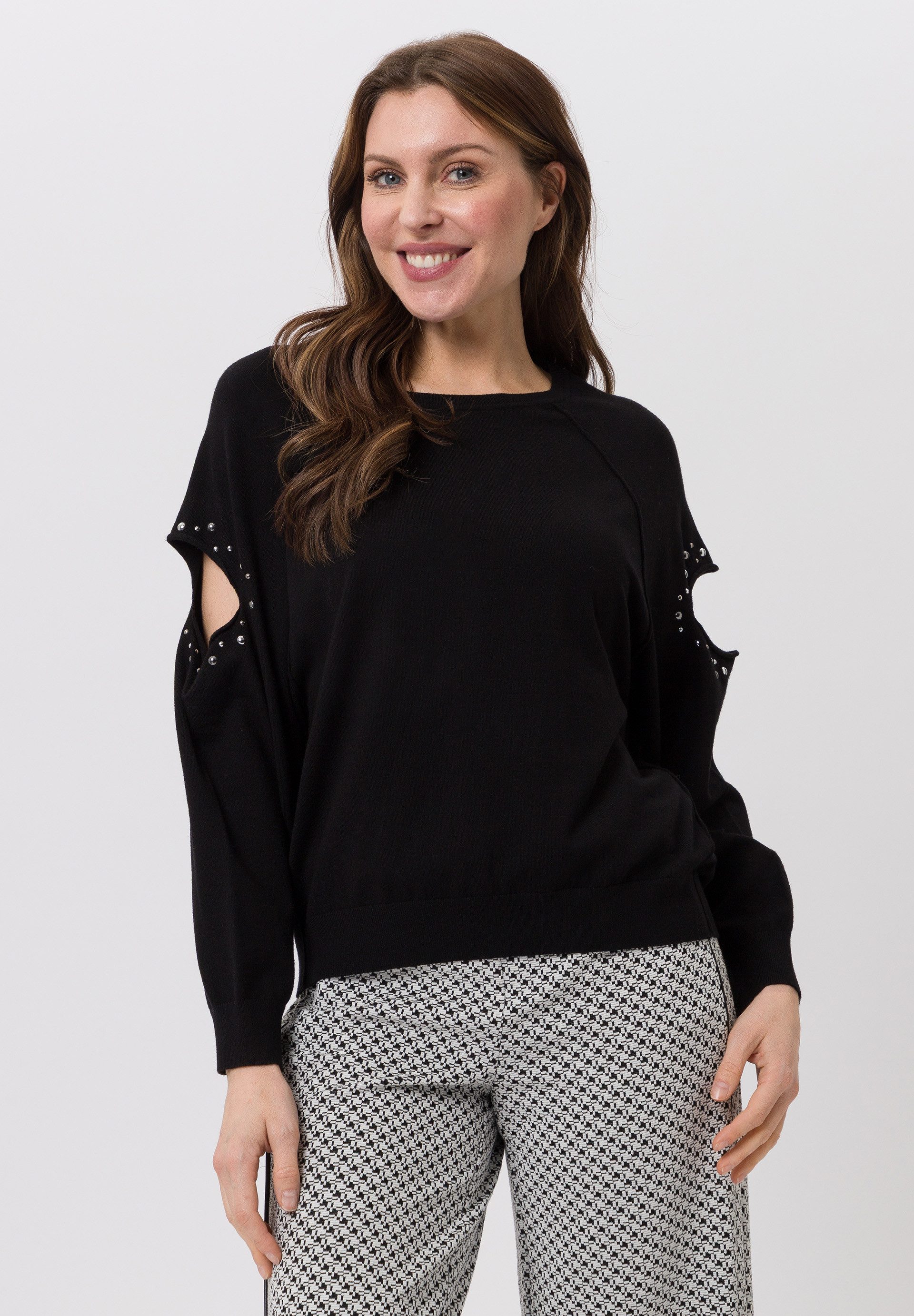 TUZZI Strickpullover mit Cut-Out-Details