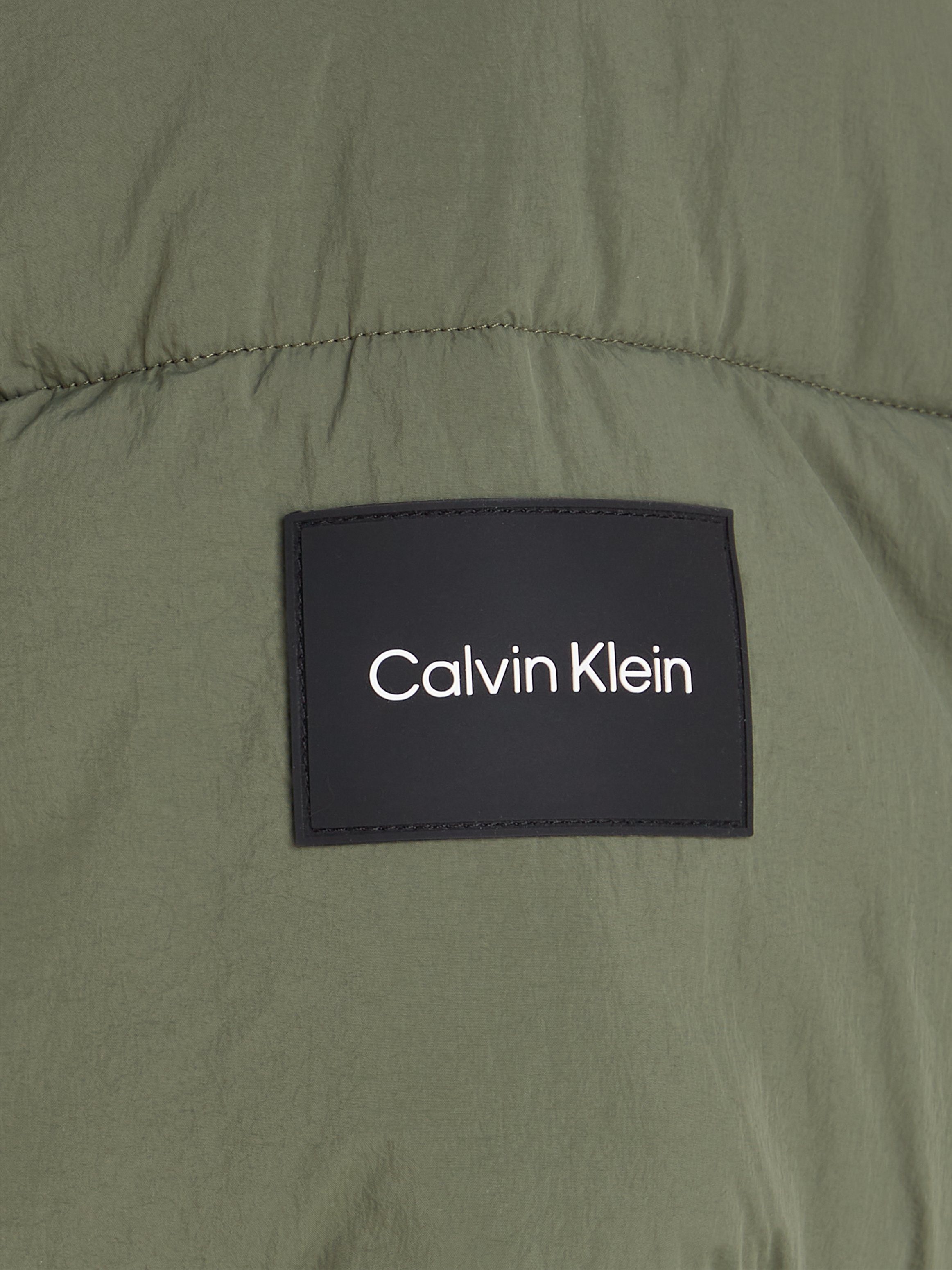 Calvin Klein Steppjacke mit Stehkragen thyme