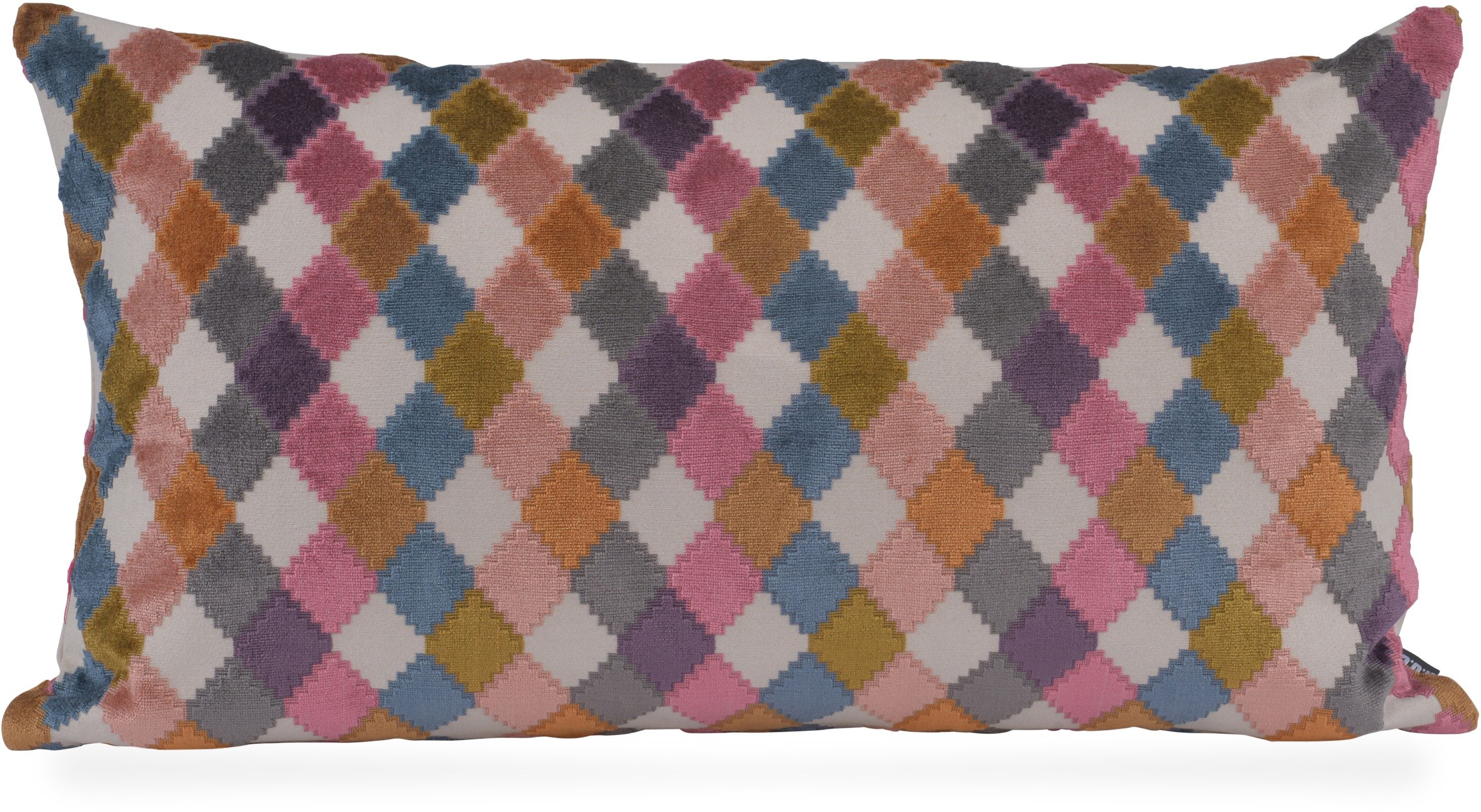 H.O.C.K. Dekokissen H.O.C.K. Balance Dekokissen 70x40cm pink bunt, Hochwertige Stoffe, Trendige Muster & Farben, Handgefertigt