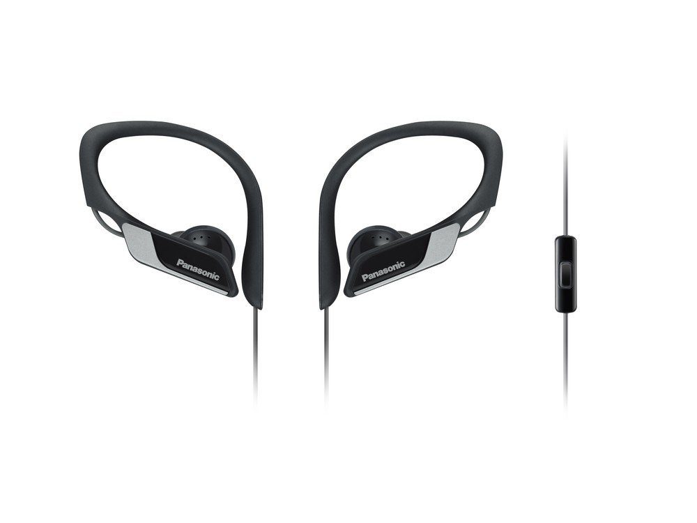 Panasonic RP-HS35ME-K InEar Kopfhörer einfache Tastenbedienung In-Ear-Kopfhörer Mobiltelefonie