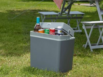 Campart Kühlbox, 22 l, Kleine Kühltasche mit 12V Strom für Camping & Auto thermoelektrisch