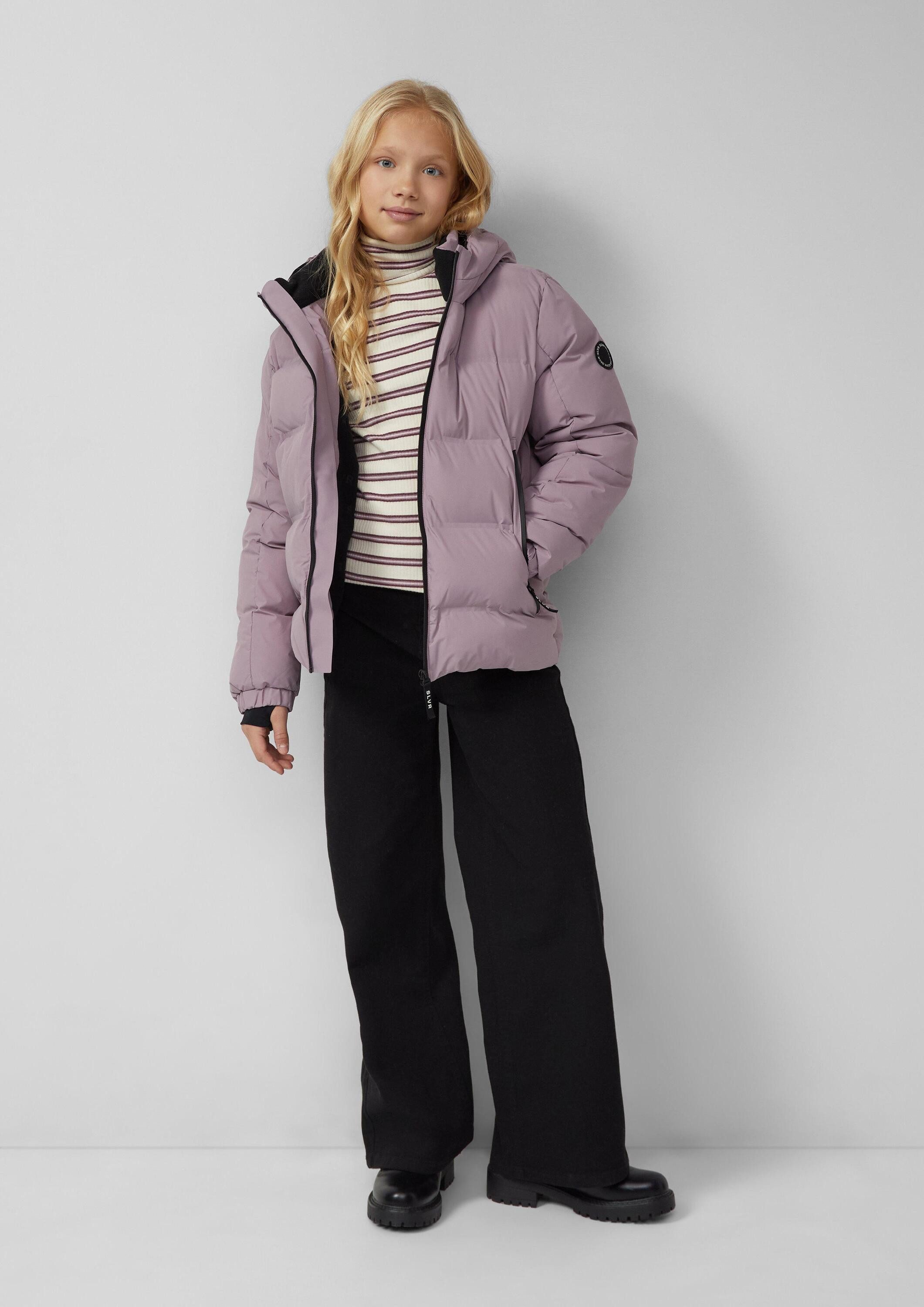 s.Oliver Winterjacke Outdoor-Jacke Unisex Winterjacke mit sportiven Details