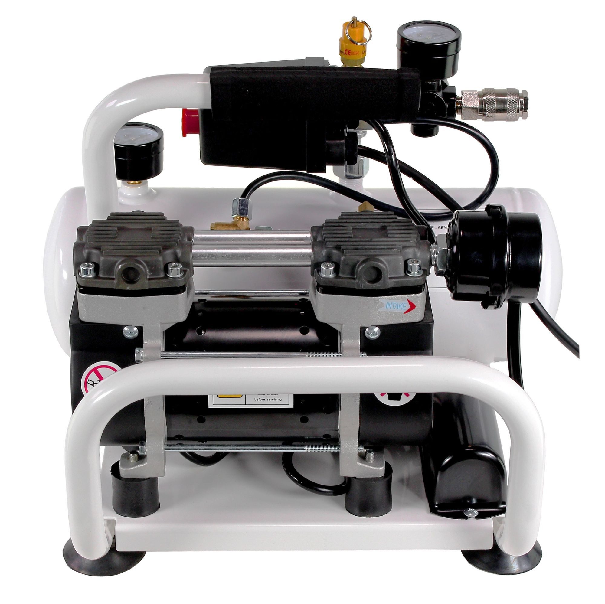 Senco Kompressor AC4504 Leiselauf Kompressor ölfrei 230V 8bar 4l Volumen (AFN0024)