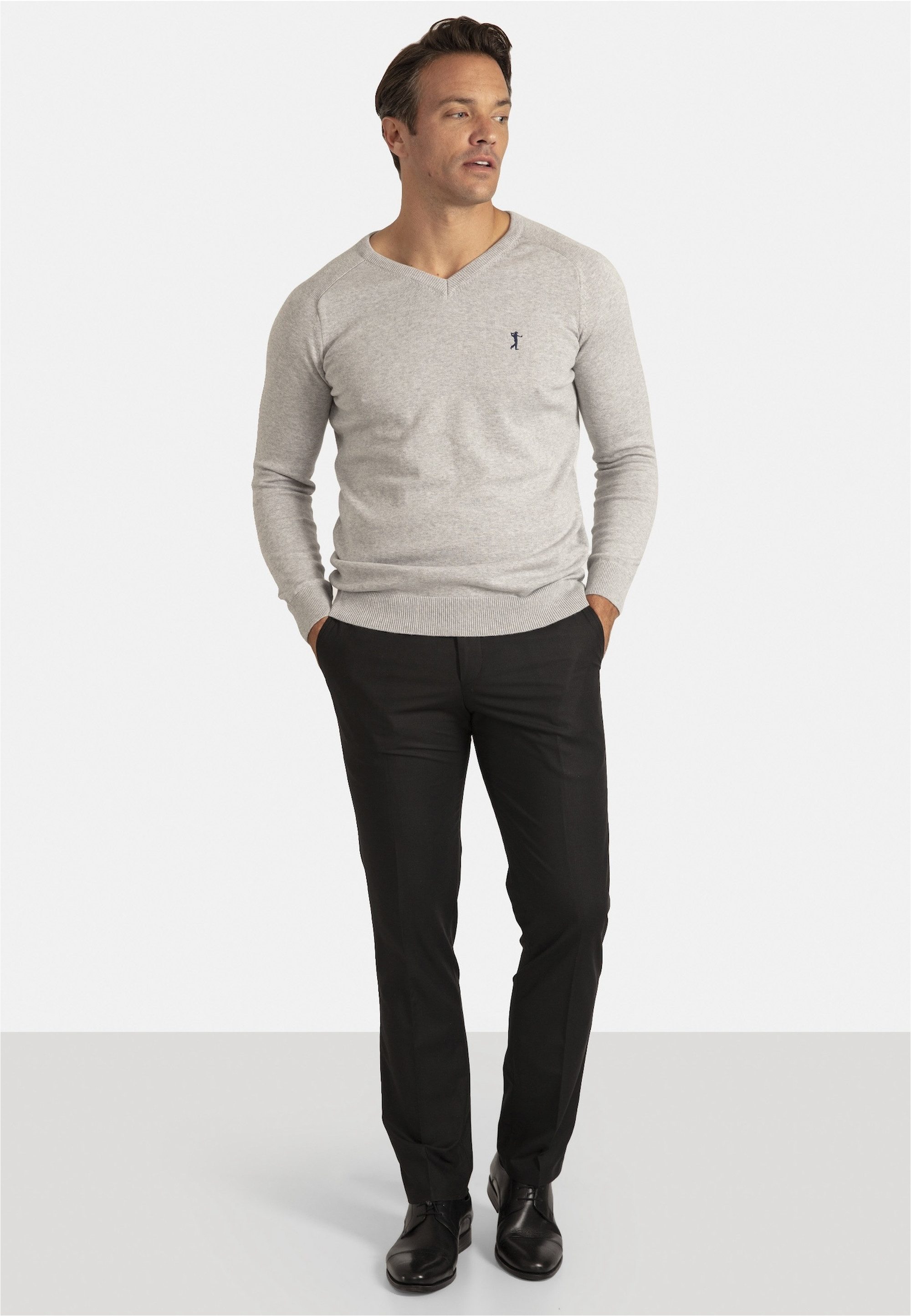 SIR RAYMOND TAILOR Strickpullover Santos in klassischem Design