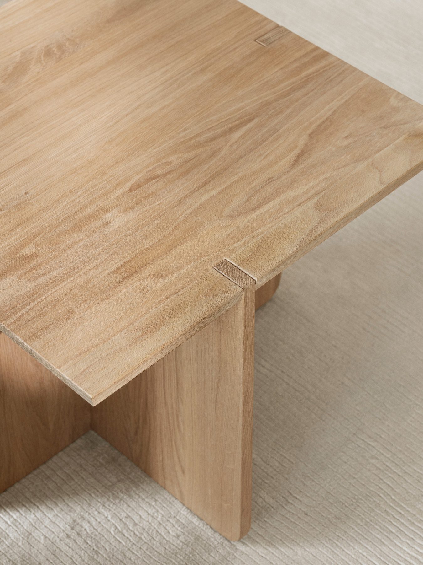 blomus Beistelltisch -ENGAWA- Couchtisch, Wohnzimmertisch: modernes Design aus Eichenholz (1 Tisch), Massives Eichenholz, Japanische Inspiration, Robust