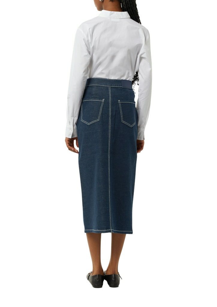 comma Jeansrock Jeansrock für Damen (1-tlg)