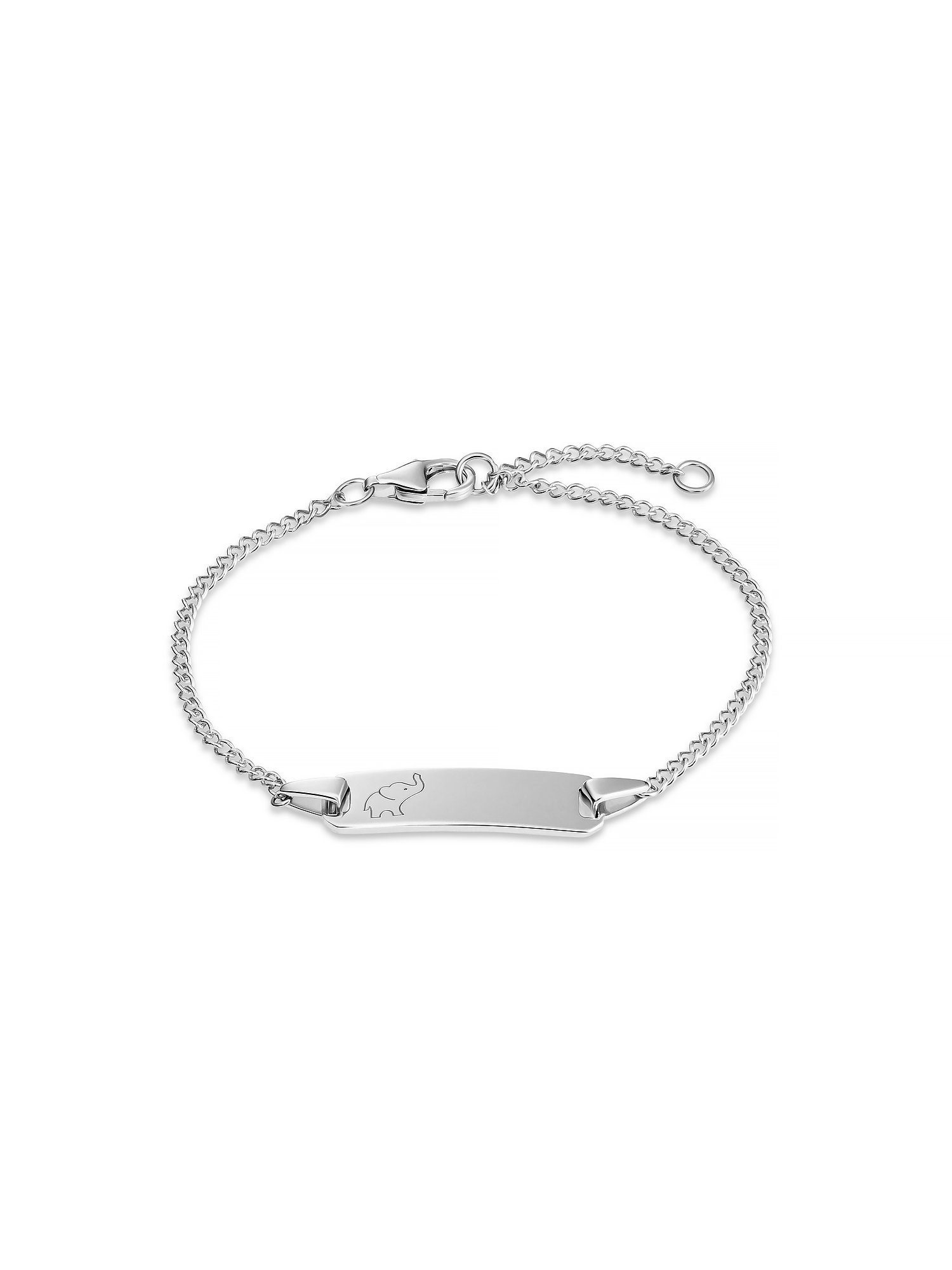 Silberarmband FAVS FAVS Unisex-I.D.-Armband Silber 925er