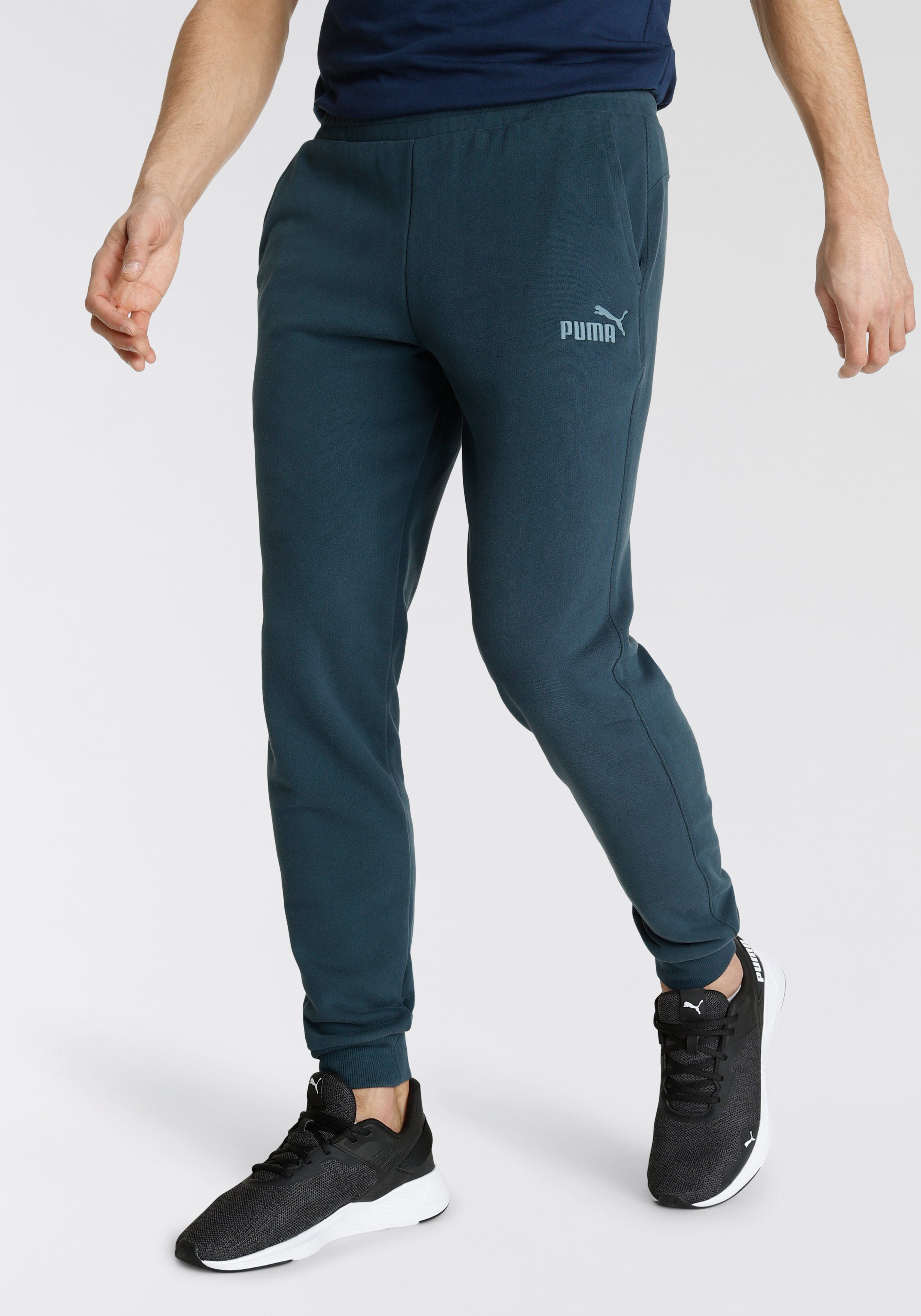 PUMA Jogginghose ESS ELEVATED SWEATPANTS TR CL dunkelblau