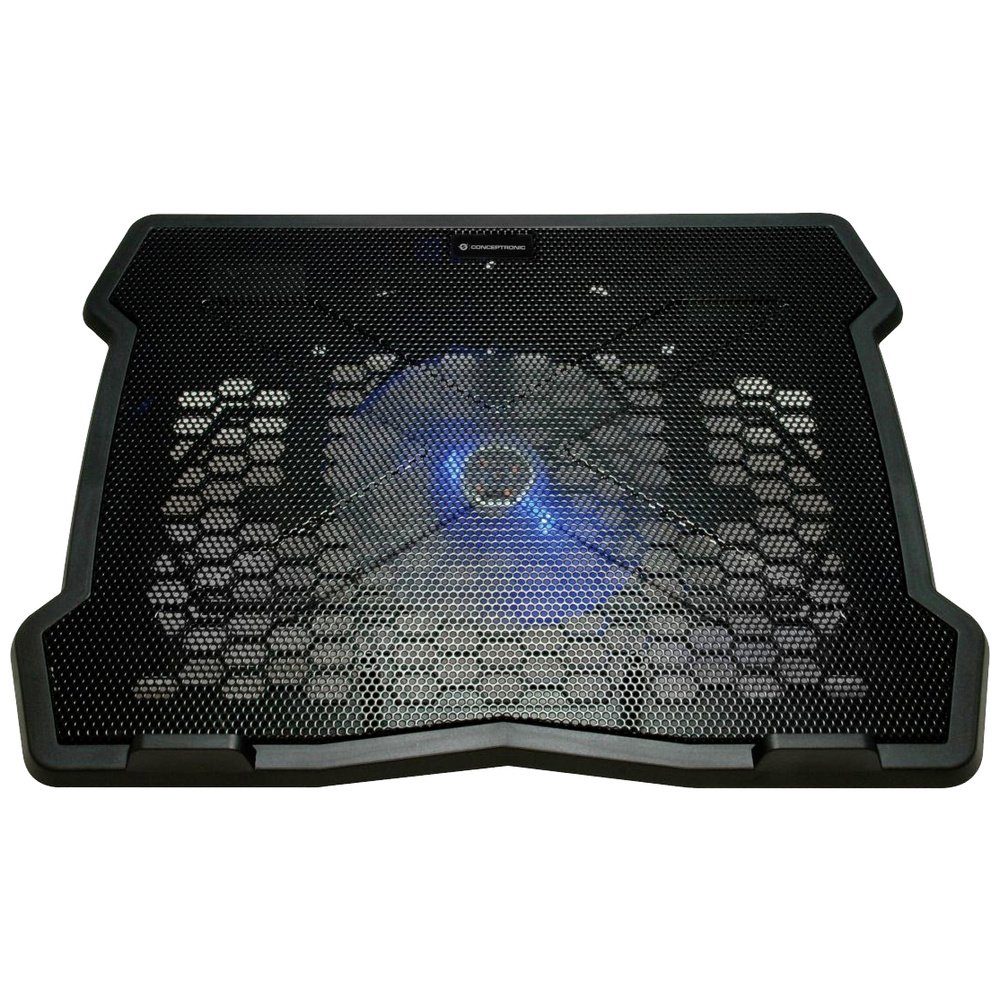Conceptronic Standfuß Conceptronic THANA05B Notebook-Ständer mit Kühlfunktion höhenverstellb