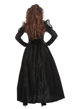 Karneval-Klamotten Kostüm Horror Braut Damen schwarze Witwe Damenkostüm, Skelett Halloweenkostüm Frauen
