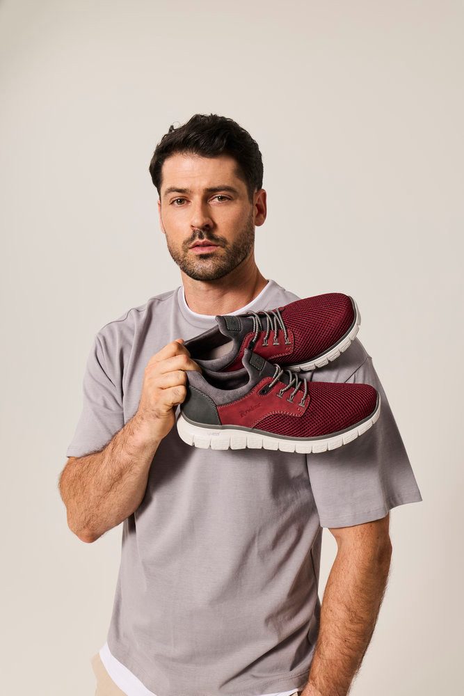 Rieker Slip-On Sneaker Schlupfschuh, Halbschuh, Freizeitsneaker mit Gummizug