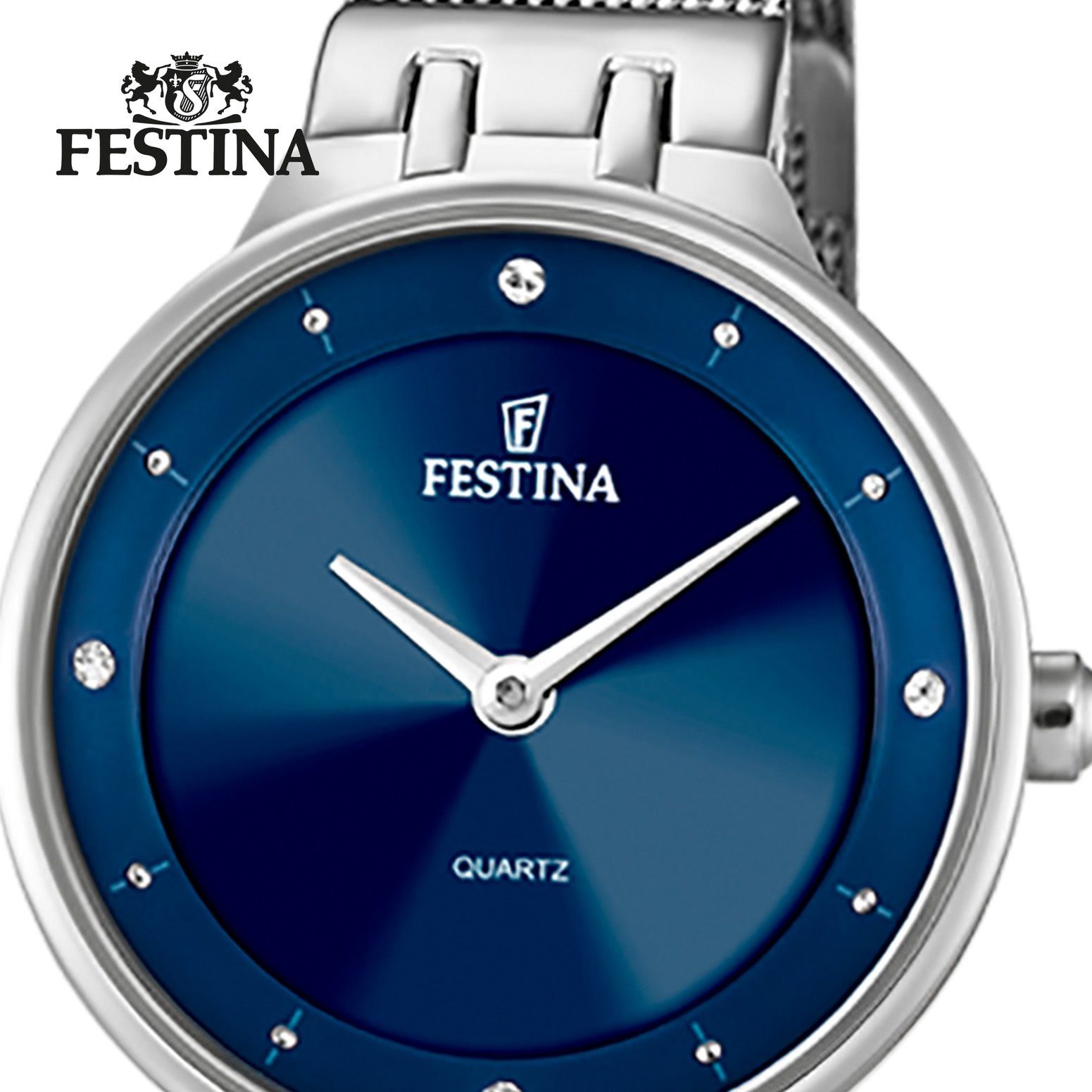 Festina Quarzuhr Festina Damenuhr Mademoiselle, (Analoguhr), günstig online kaufen