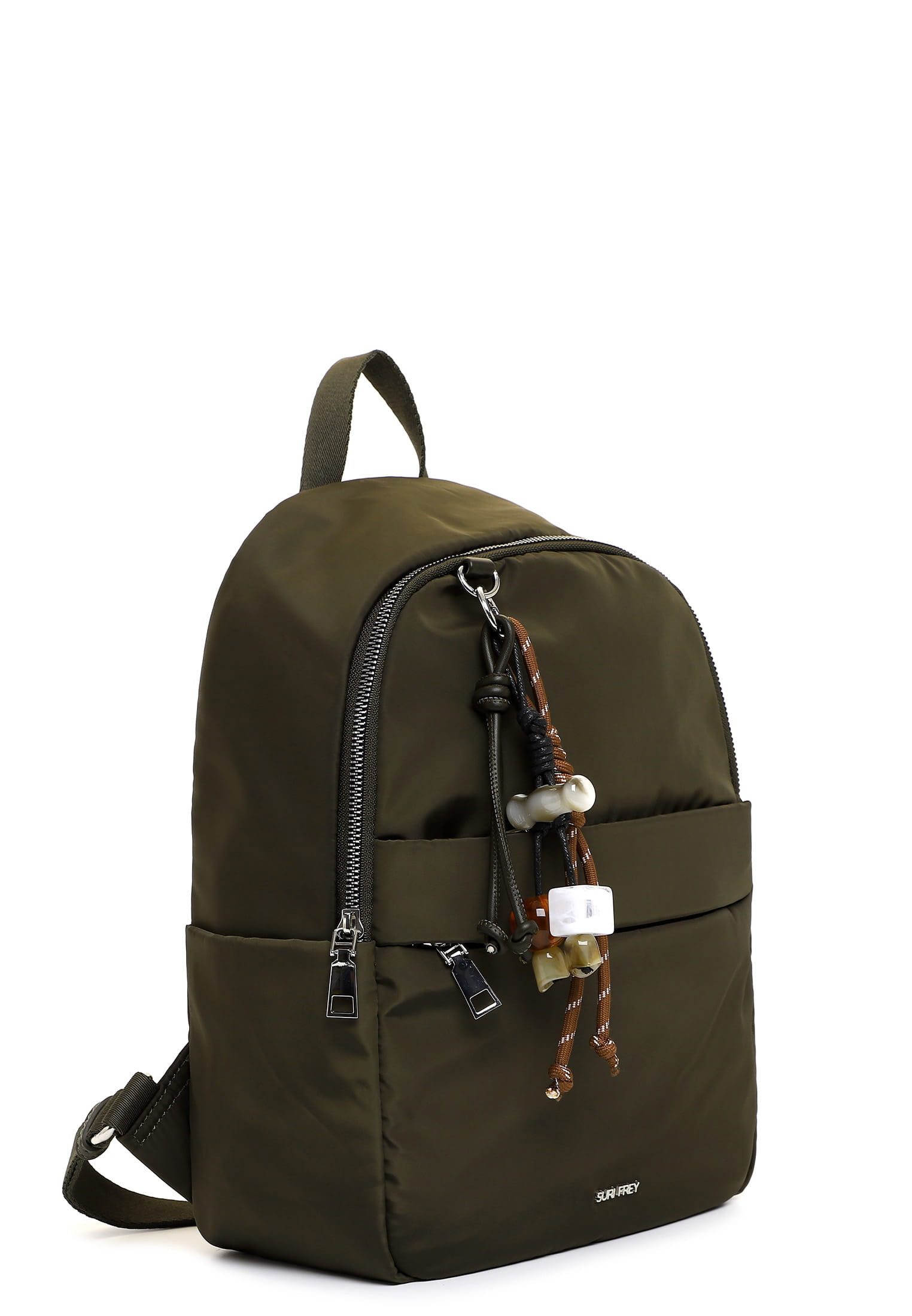 SURI FREY Cityrucksack SFY Sandey, Logo Patch