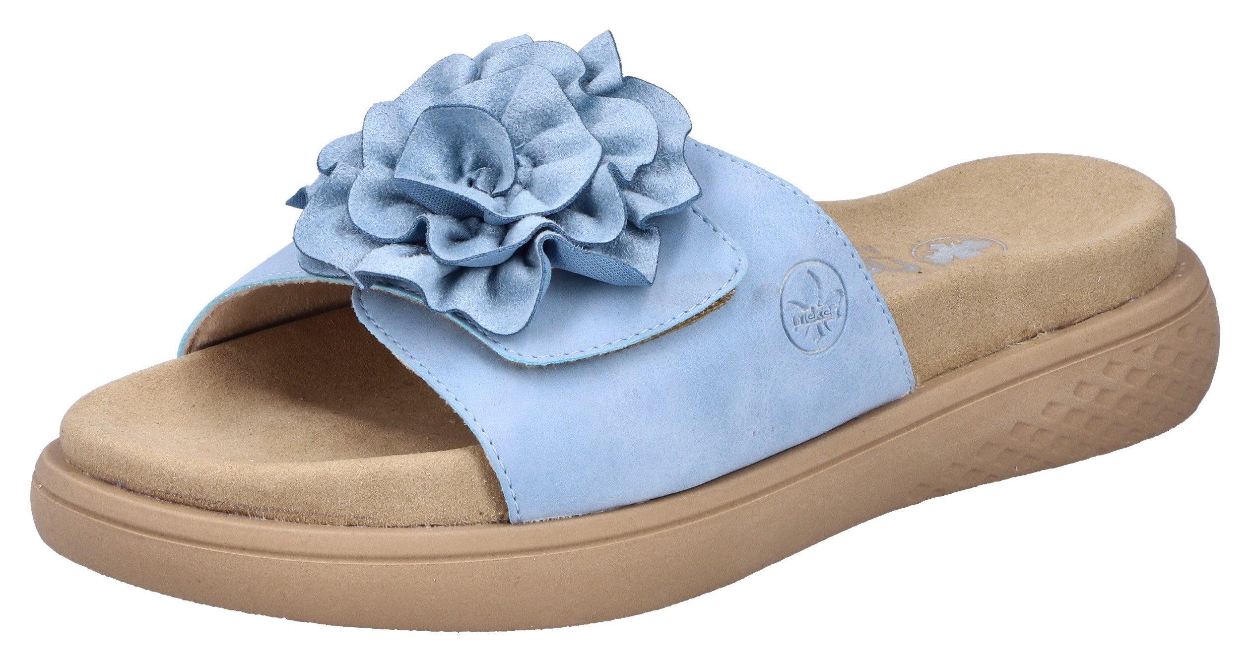 Rieker Pantolette, Sommerschuh, Hausschuh, Strandschuh mit bequemem Fußbett günstig online kaufen