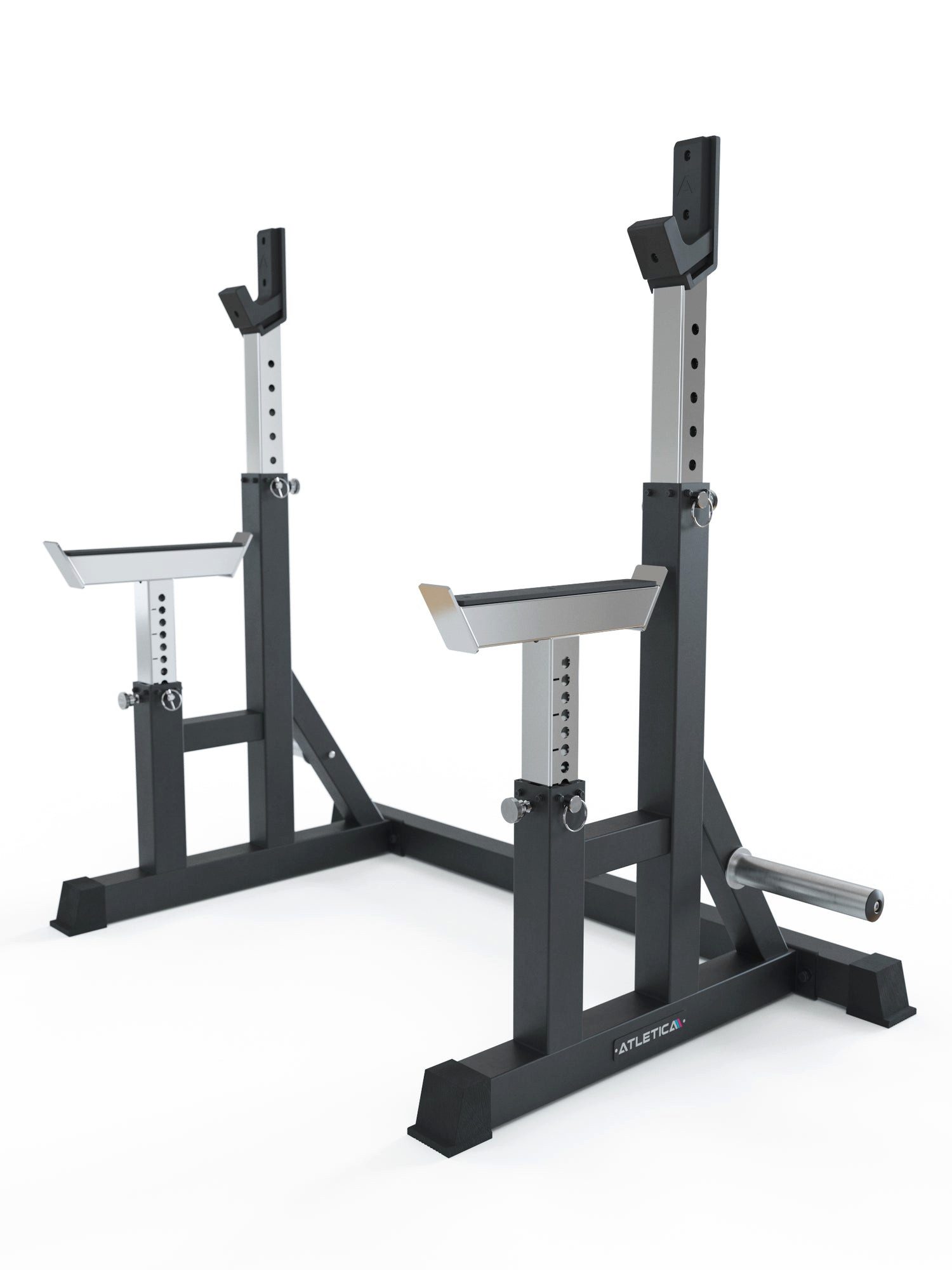 ATLETICA Power Rack Dome höhenverstellbare Squat- und Hantelbank