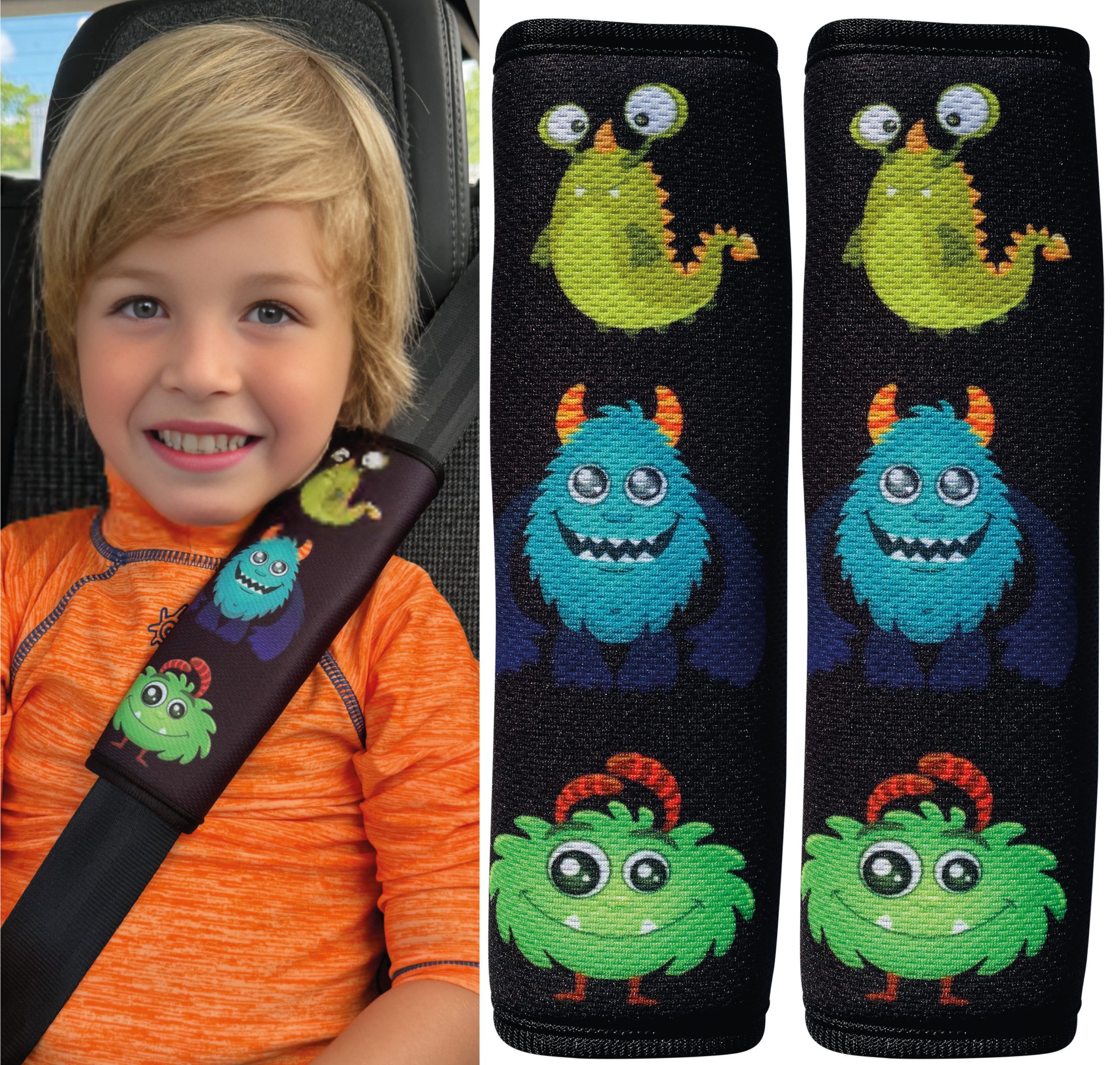 HECKBO Schlafkissen Kinder Auto Gurtpolster Gurtschutz günstig online kaufen
