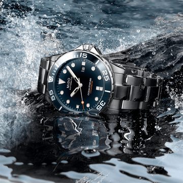 Mido Schweizer Uhr Herrenuhr Ocean Star Diver 600 m, Chronometer COSC