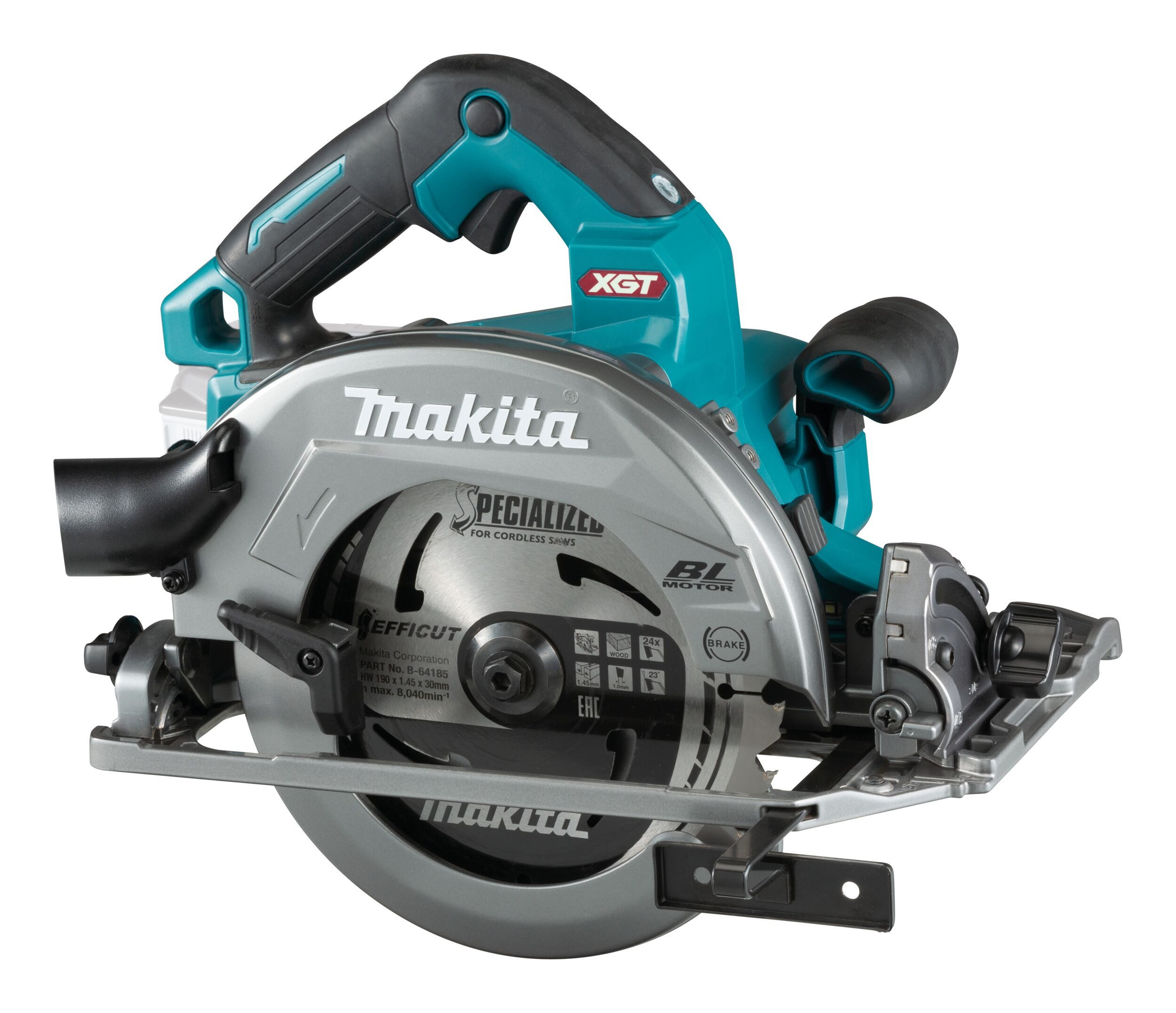 Makita Akku-Handkreissäge, XGT, HS004GZ01, 40V, 62,5 mm, Ohne Akku - im Karton