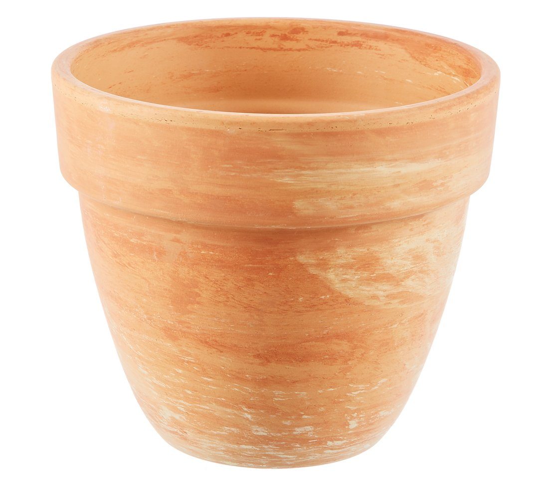 Dehner Blumentopf Levante, Terrakotta, marmoriert, orange günstig online kaufen