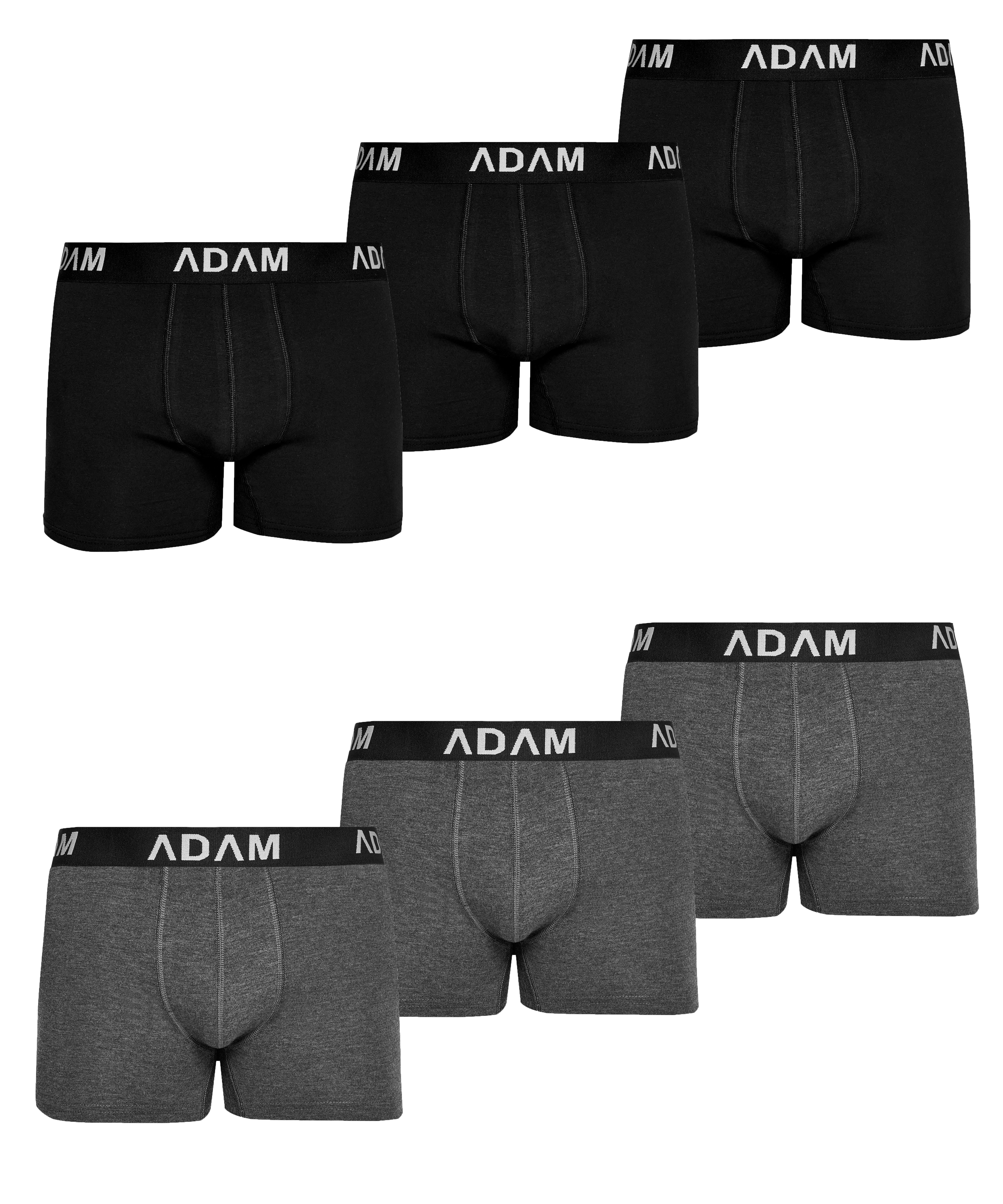 ADAM JEANS Boxershorts die preisgünstigsten Herren Boxershorts auf OTTO Premium Boxer-Shorts (6er-Pack) Männer Boxer Shorts Herren Trunks Unterwäsche Herren Underwear Sale!