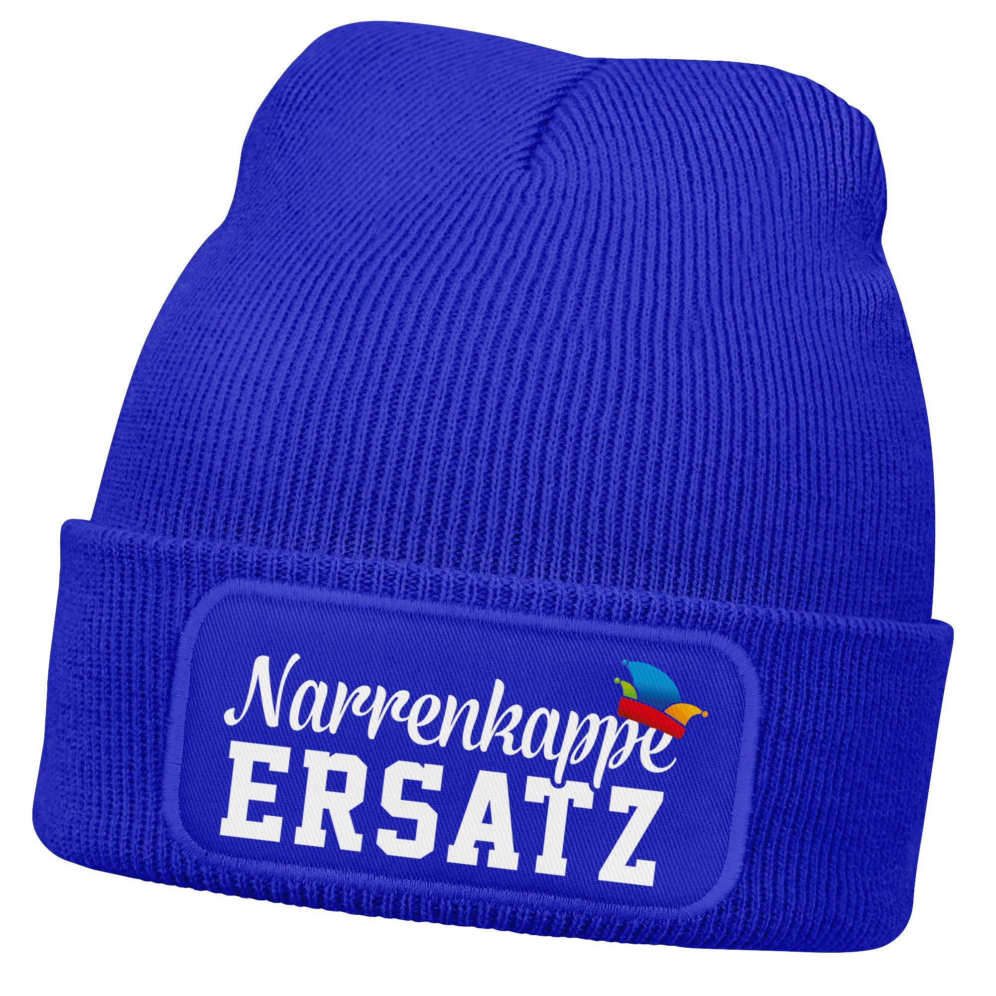 Narrenkappe blau