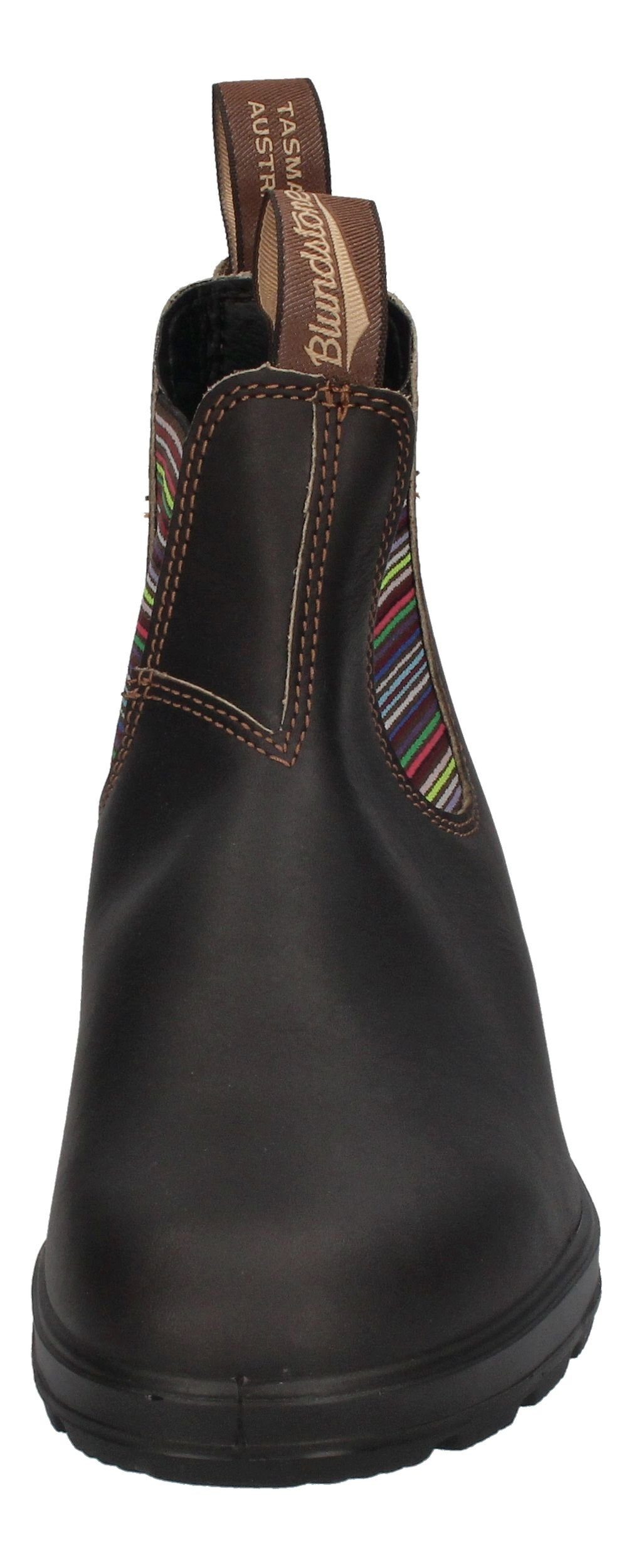 Blundstone 1409 Chelseaboots Stout Brown With Striped Elastics günstig online kaufen