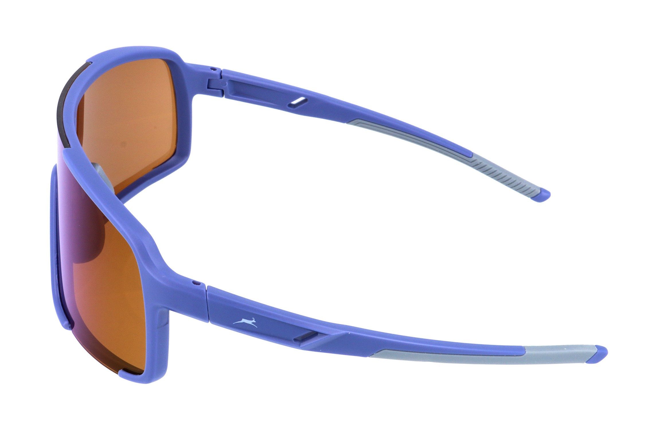 Gamswild Sportbrille UV400 Sonnenbrille Skibrille Fahrradbrille extra große Scheibe Damen, Herren Modell WS7440 in grün, blau, transparent