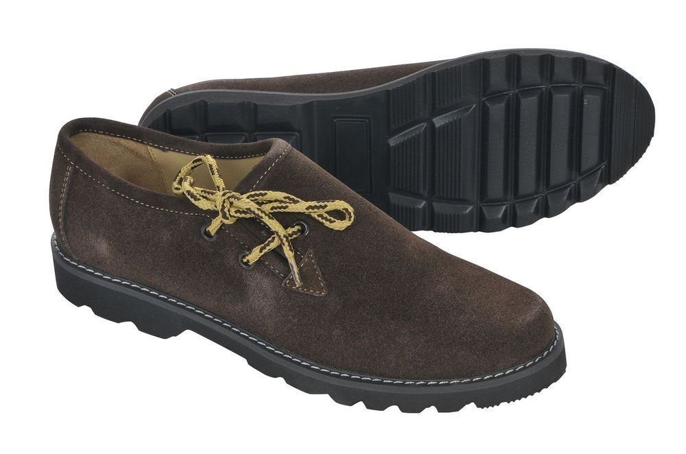 Ramona Lippert Trachtenschuh Karl Haferlschuh Leder mit Schnürung dunkelbraun Schnürschuh