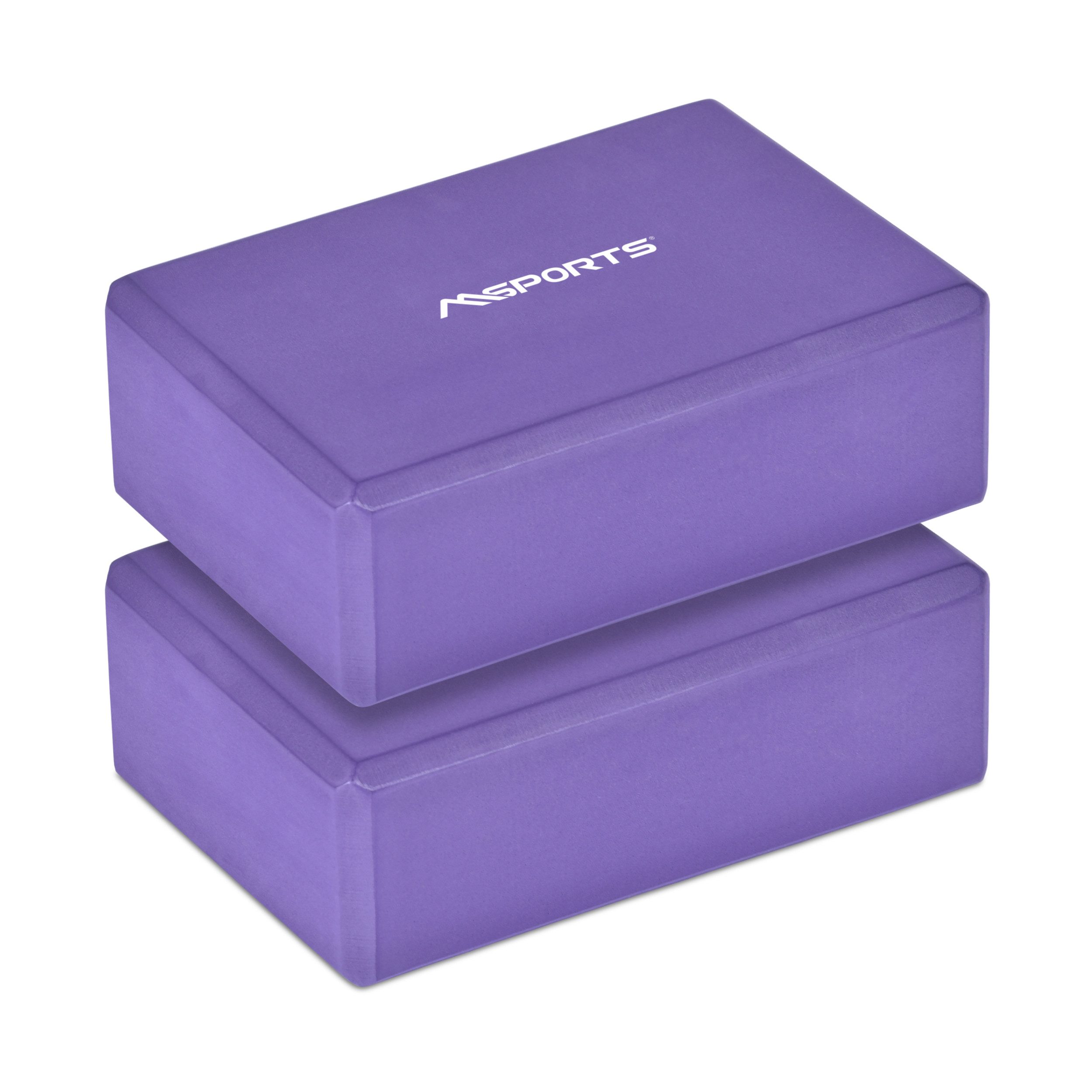 Yogablock Yogablock in verschiedenen Farben - 2er Pack - Yogaklotz